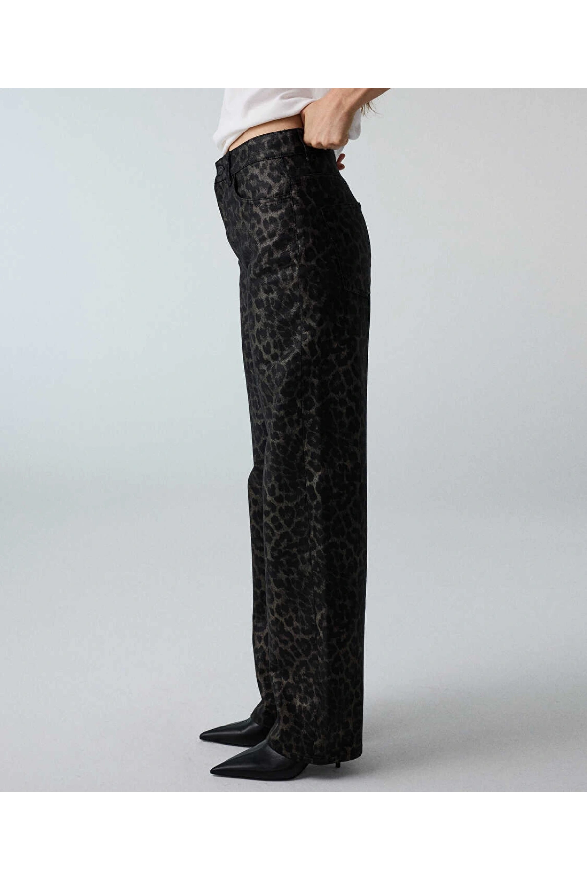 İpekyol Leopar Desenli Jean IW6260018036