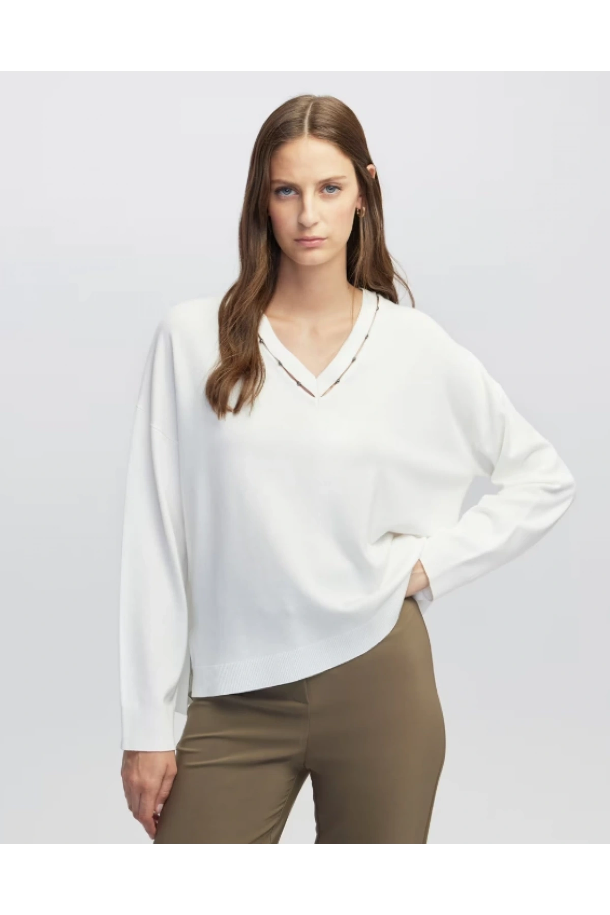 İpekyol Metal Aksesuarlı Cutout Triko IW6250050050
