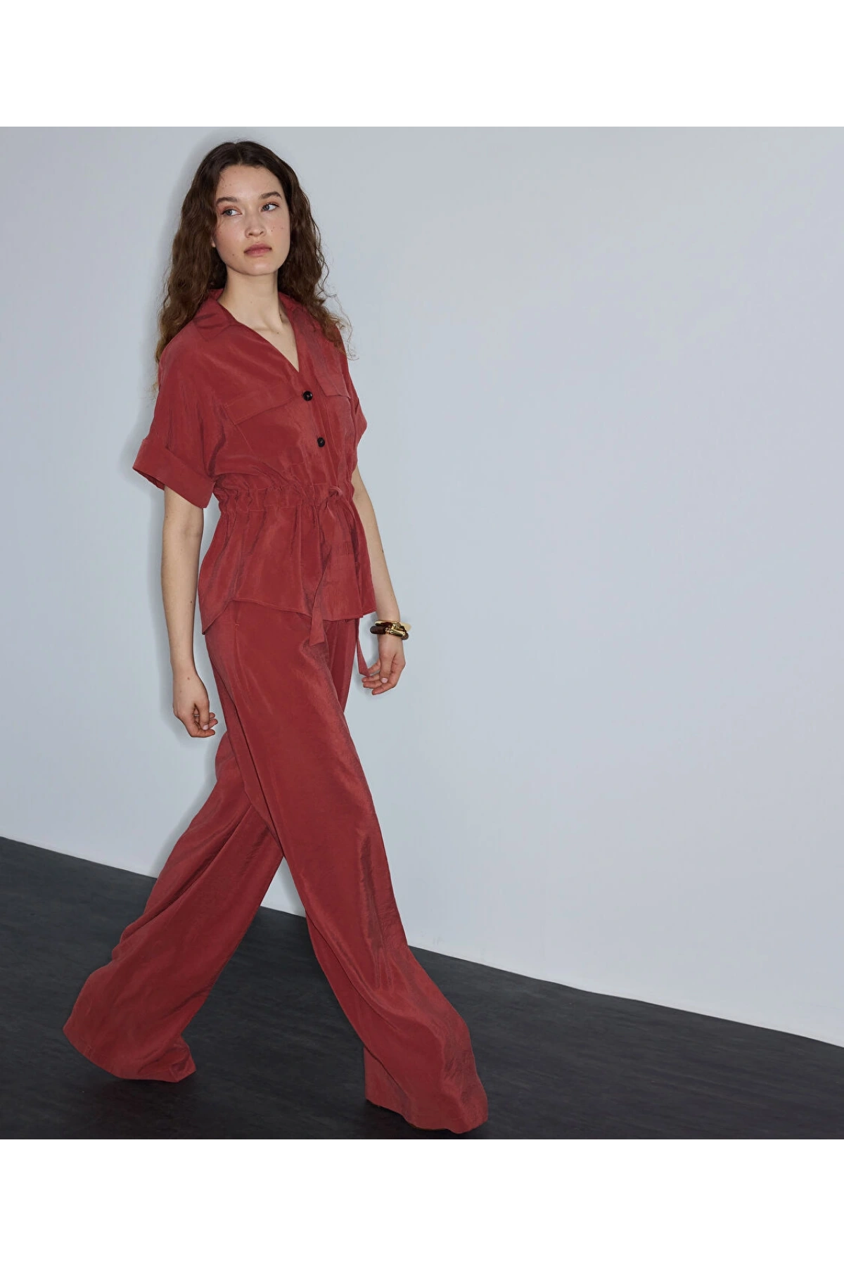 İpekyol Modal İçerikli Wide Leg Pantolon IS1260003247