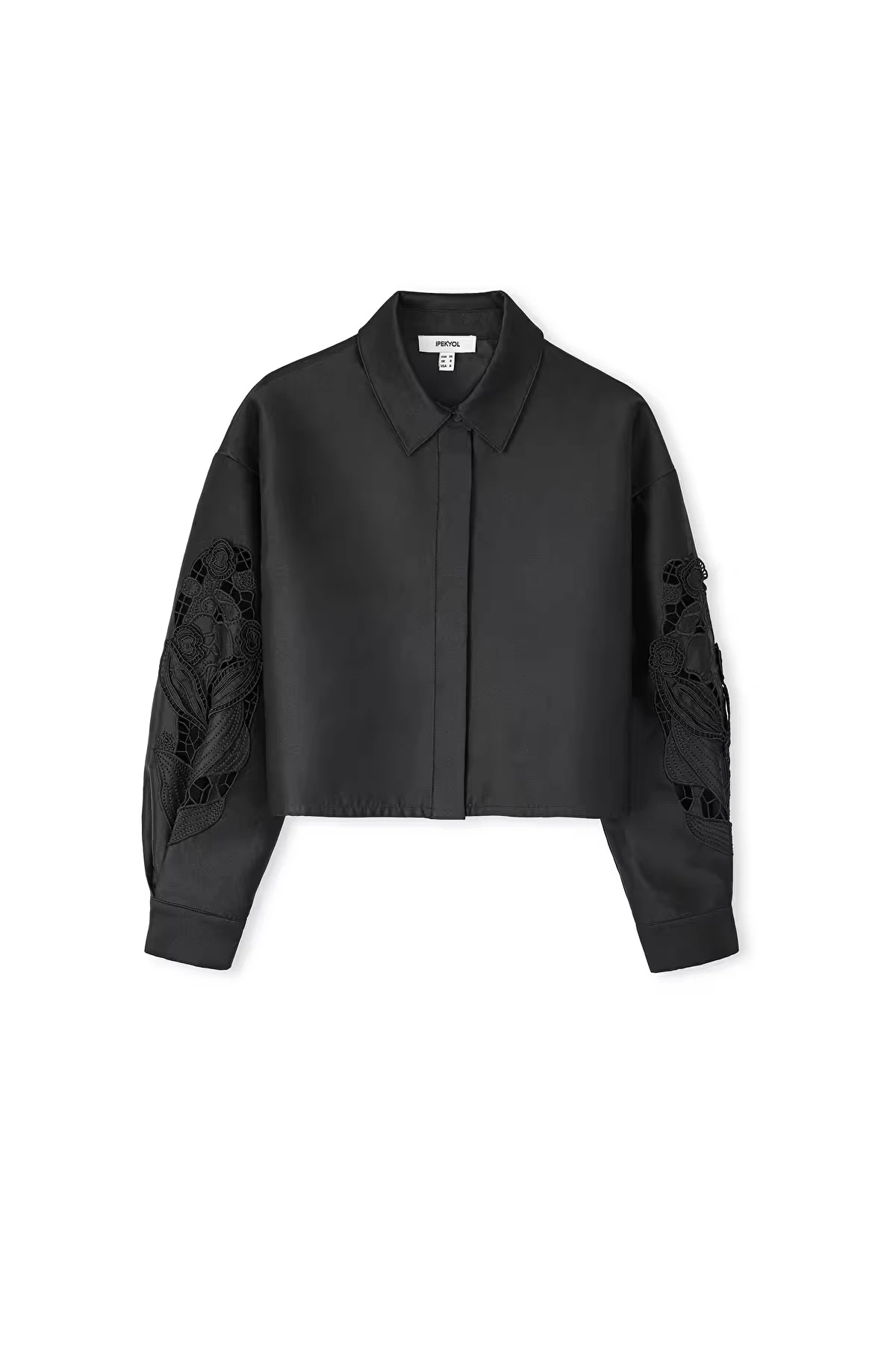 İpekyol Nakışlı Crop Ceket IS1250005050