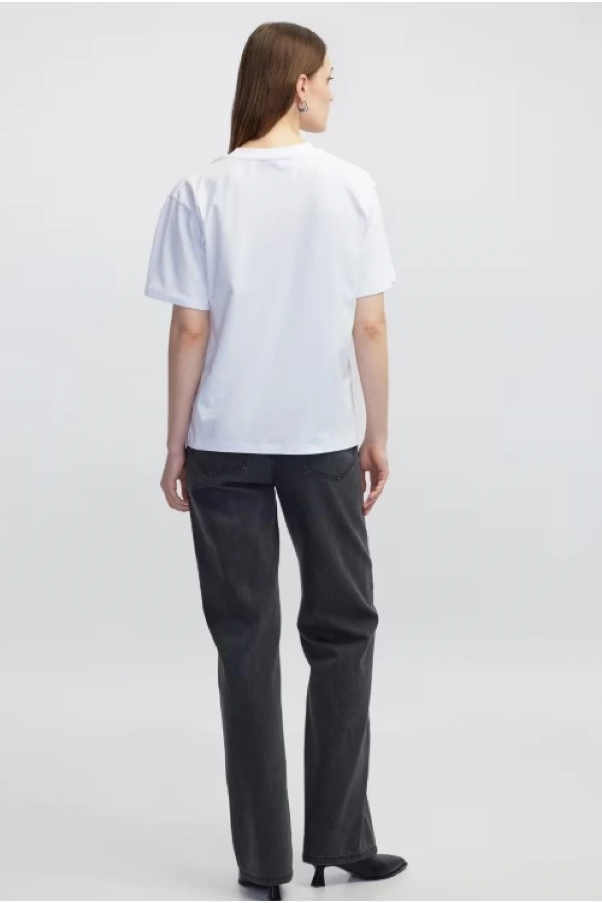 İpekyol Slogan Baskılı T-Shirt IW62500070077