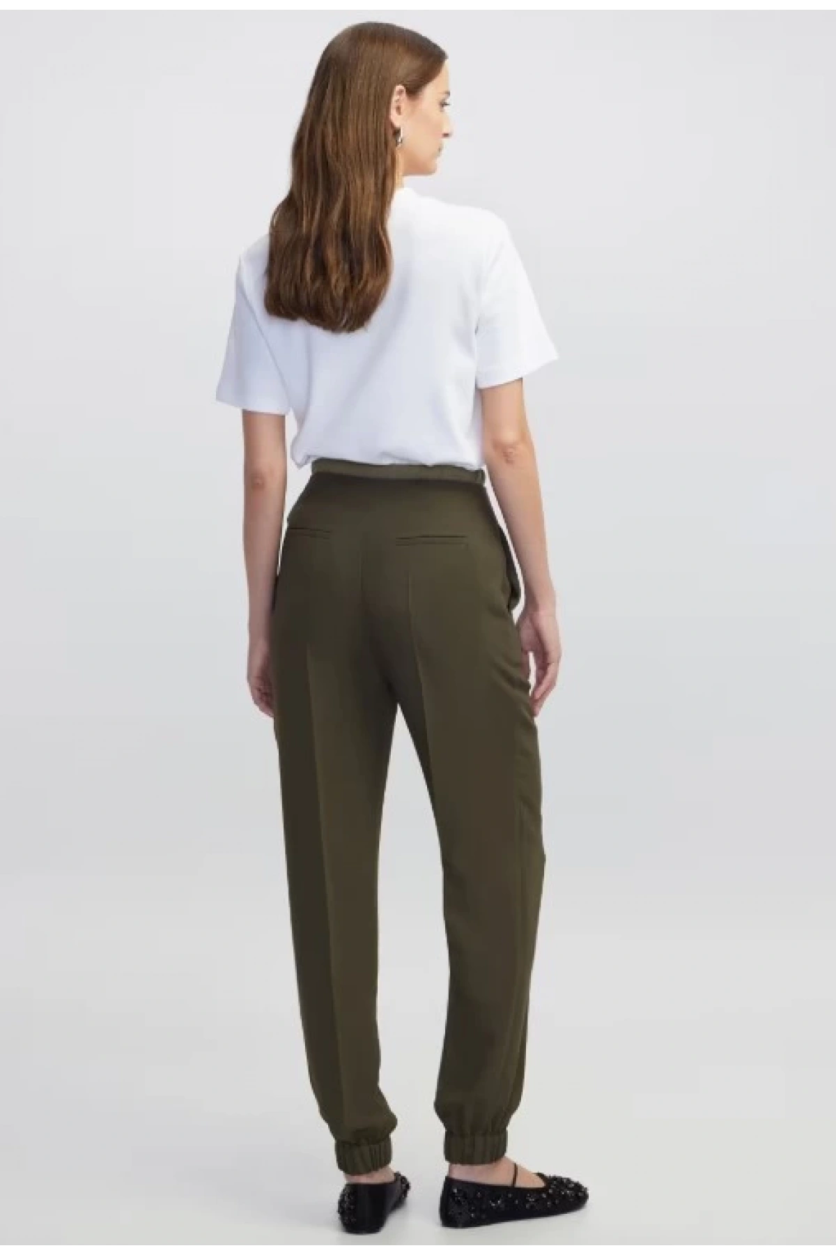 İpekyol Teknik Kumaş Mix Jogger Pantolon IW6250003162