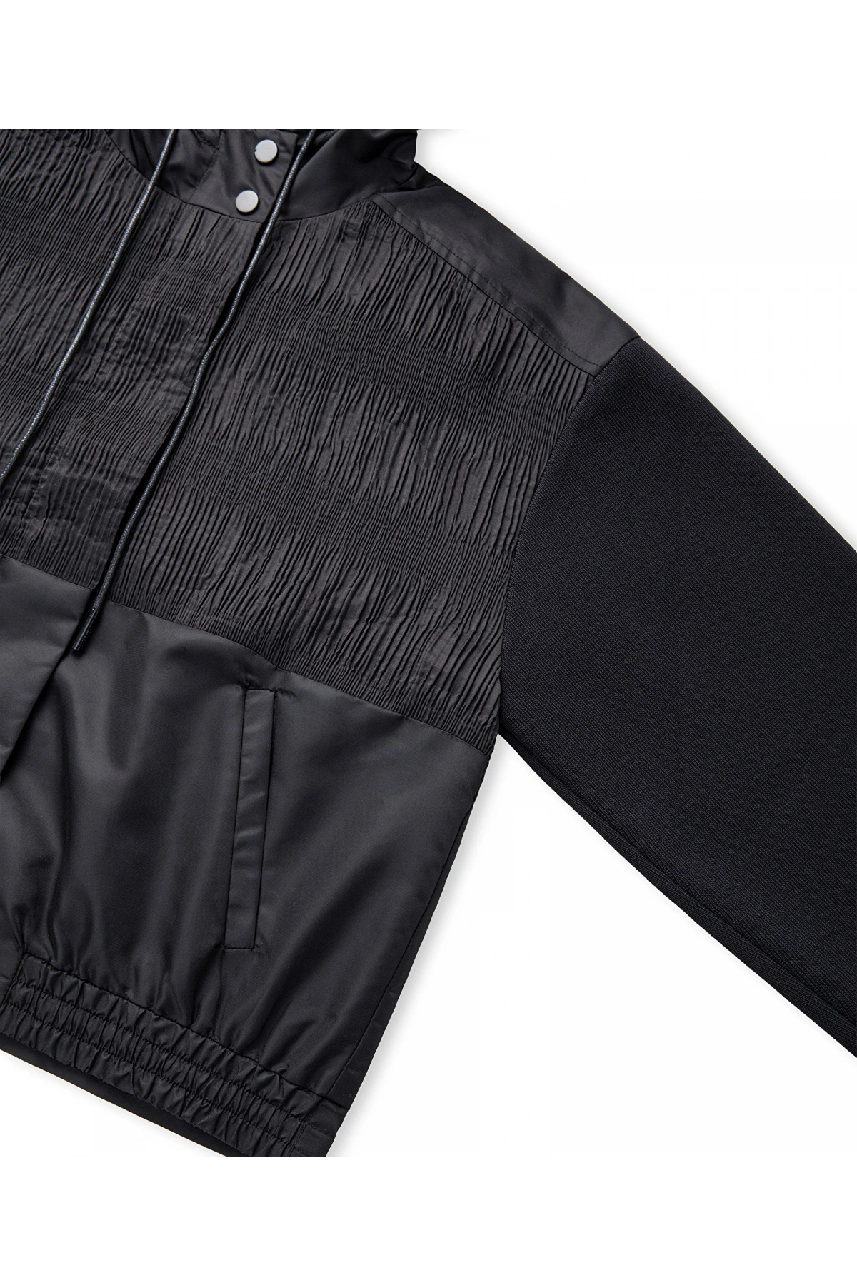 İpekyol Triko Mix Elastik Bel Kadın Siyah Mont IW6250012192