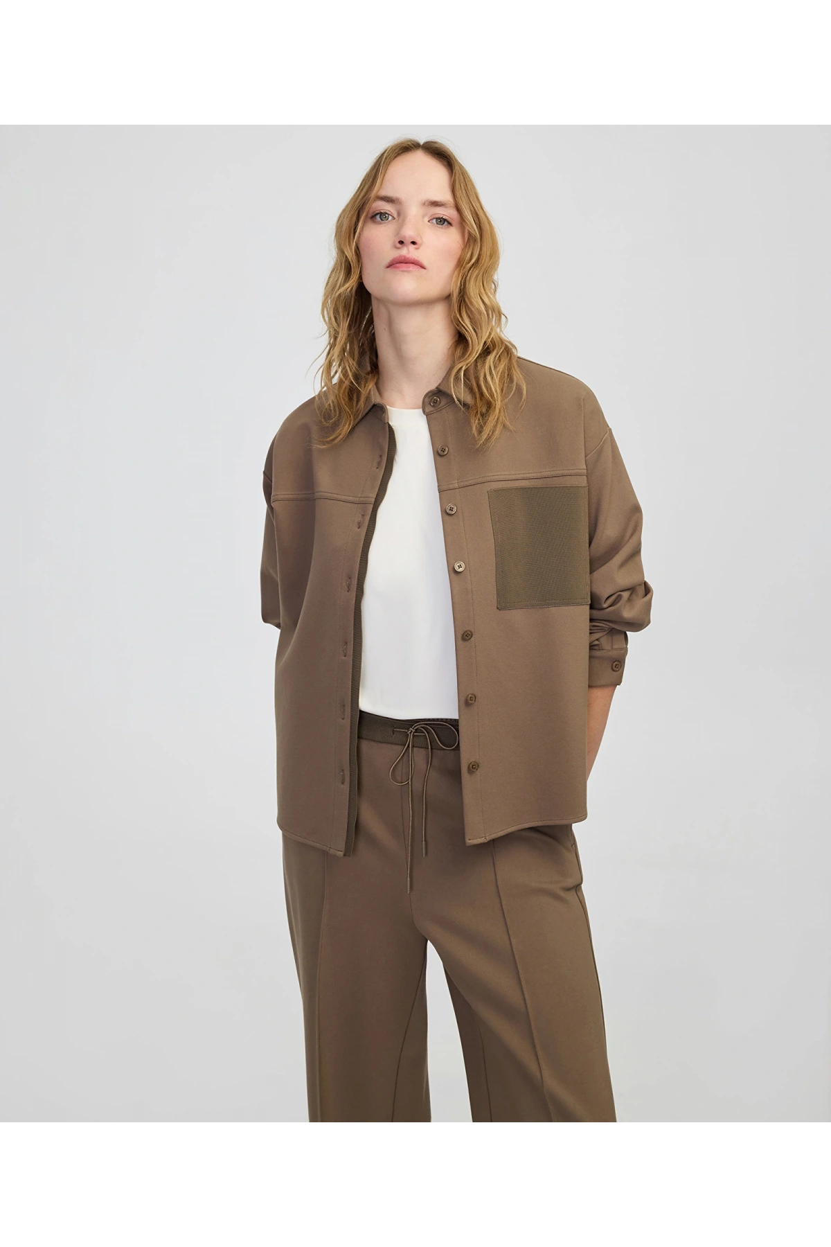 İpekyol Triko Mix Gömlek IW6250025142