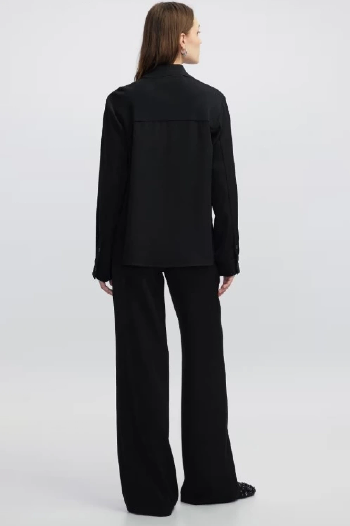 İpekyol Triko Mix Rahat Kesim Gömlek IW6250025071