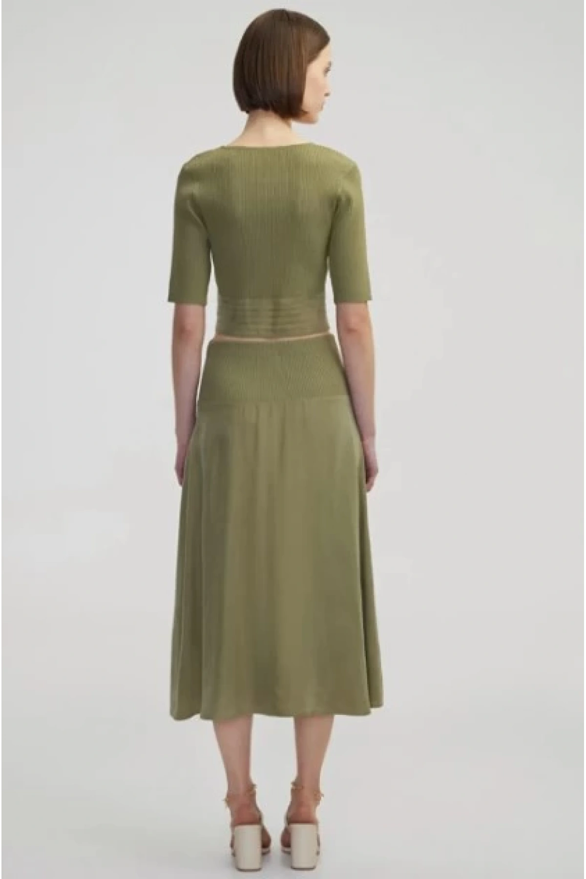 İpekyol Triko Ve Cupro Mix Etek IS1250004151