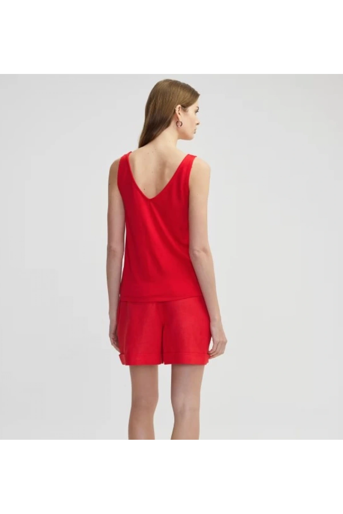 İpekyol V Yaka Basic T-shirt IS1250070183