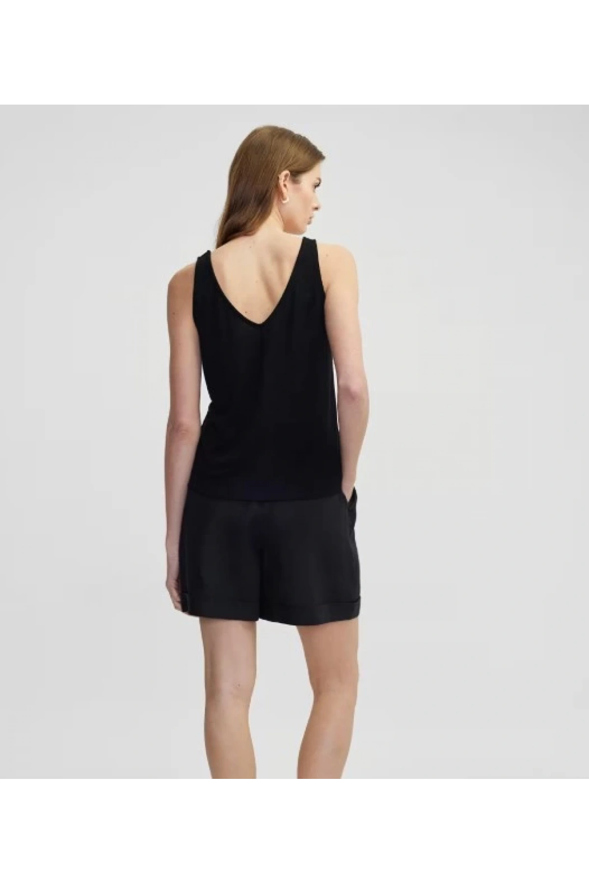 İpekyol V Yaka Basic T-shirt IS1250070183