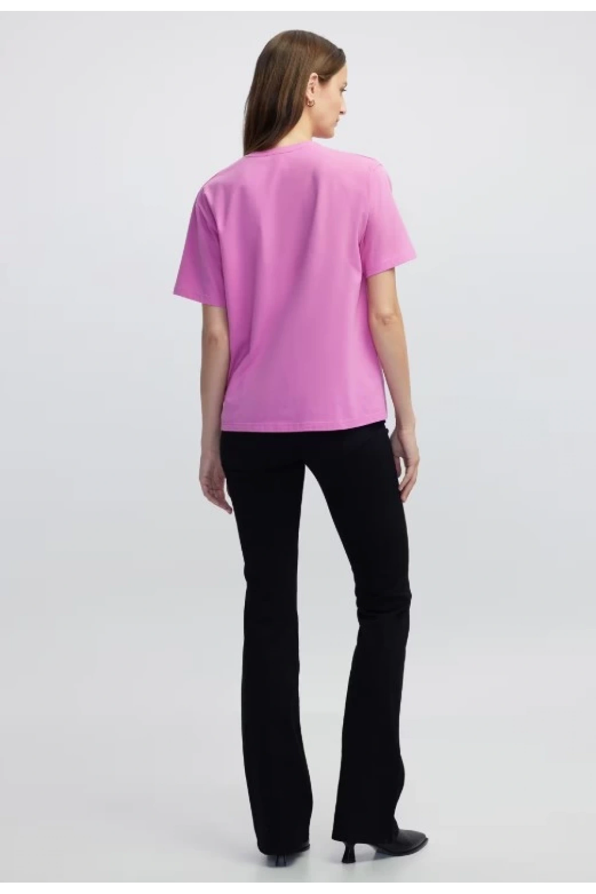 İpekyol V Yaka Basic T-Shirt IW6250070073