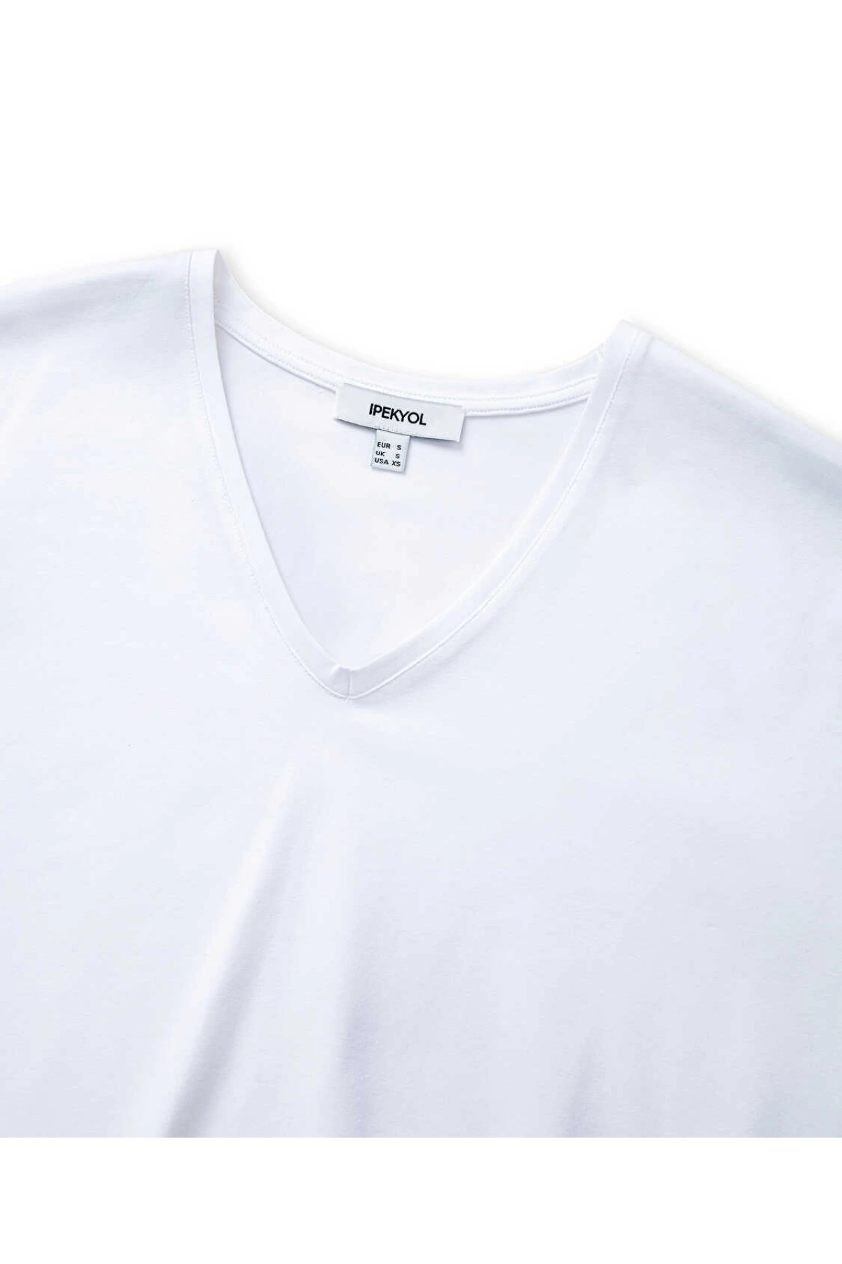 İpekyol V Yaka Basic T-Shirt IW6260070138