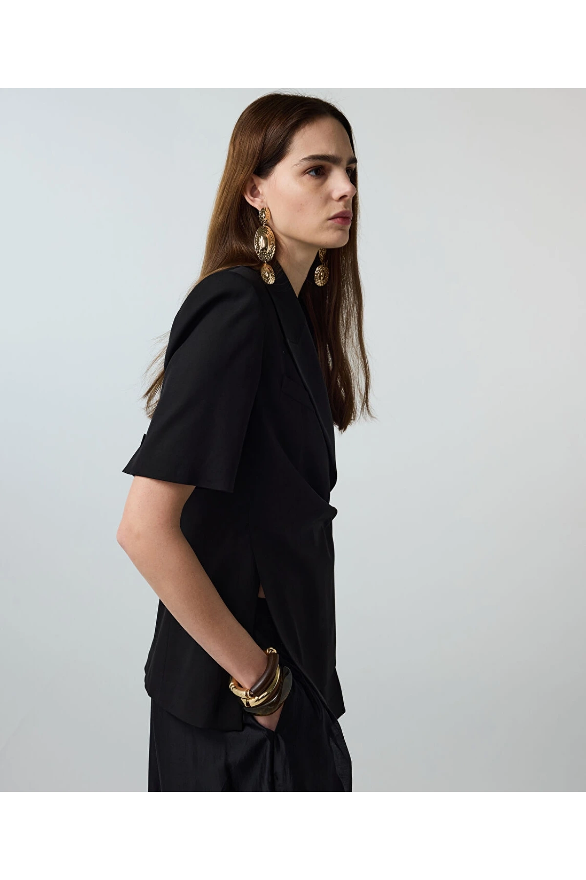 İpekyol Vatkalı Asimetrik Blazer IS1260005099