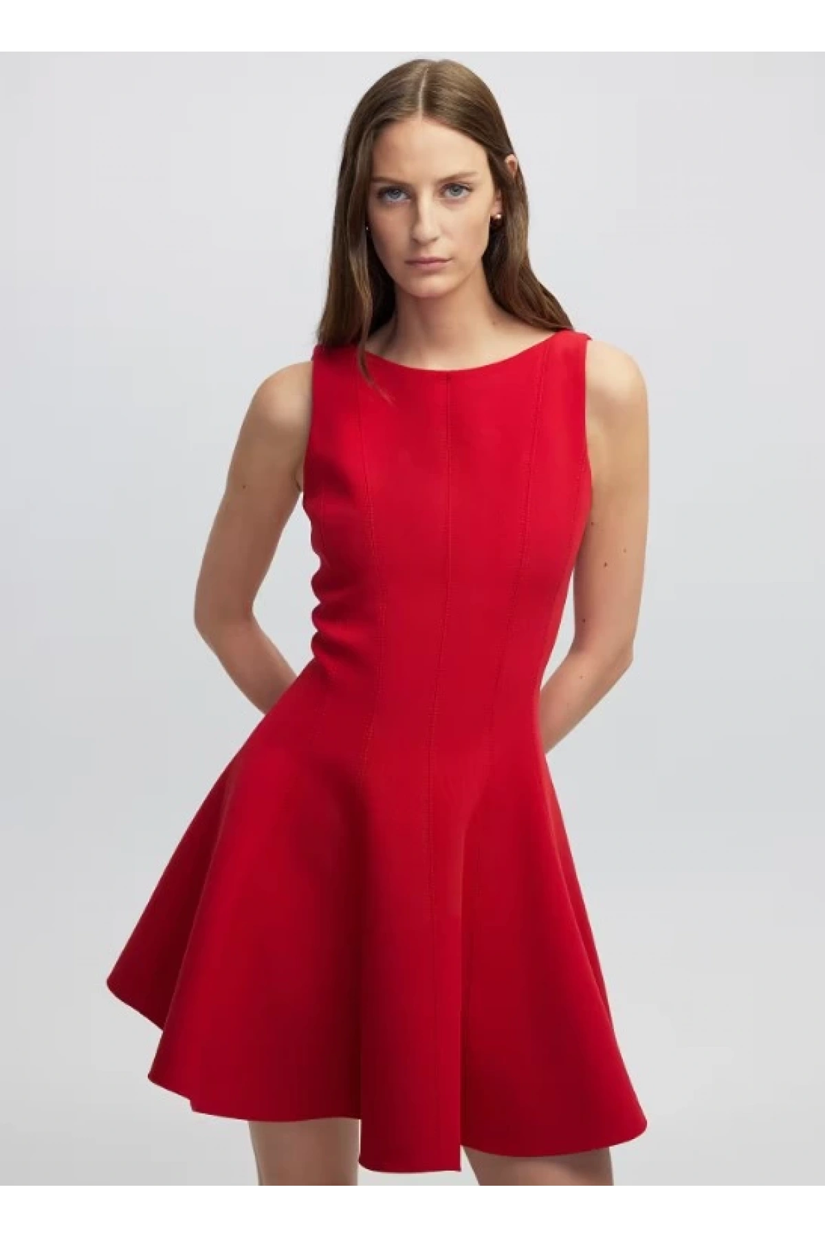 İpekyol Volanlı Mini Elbise IW6250002147