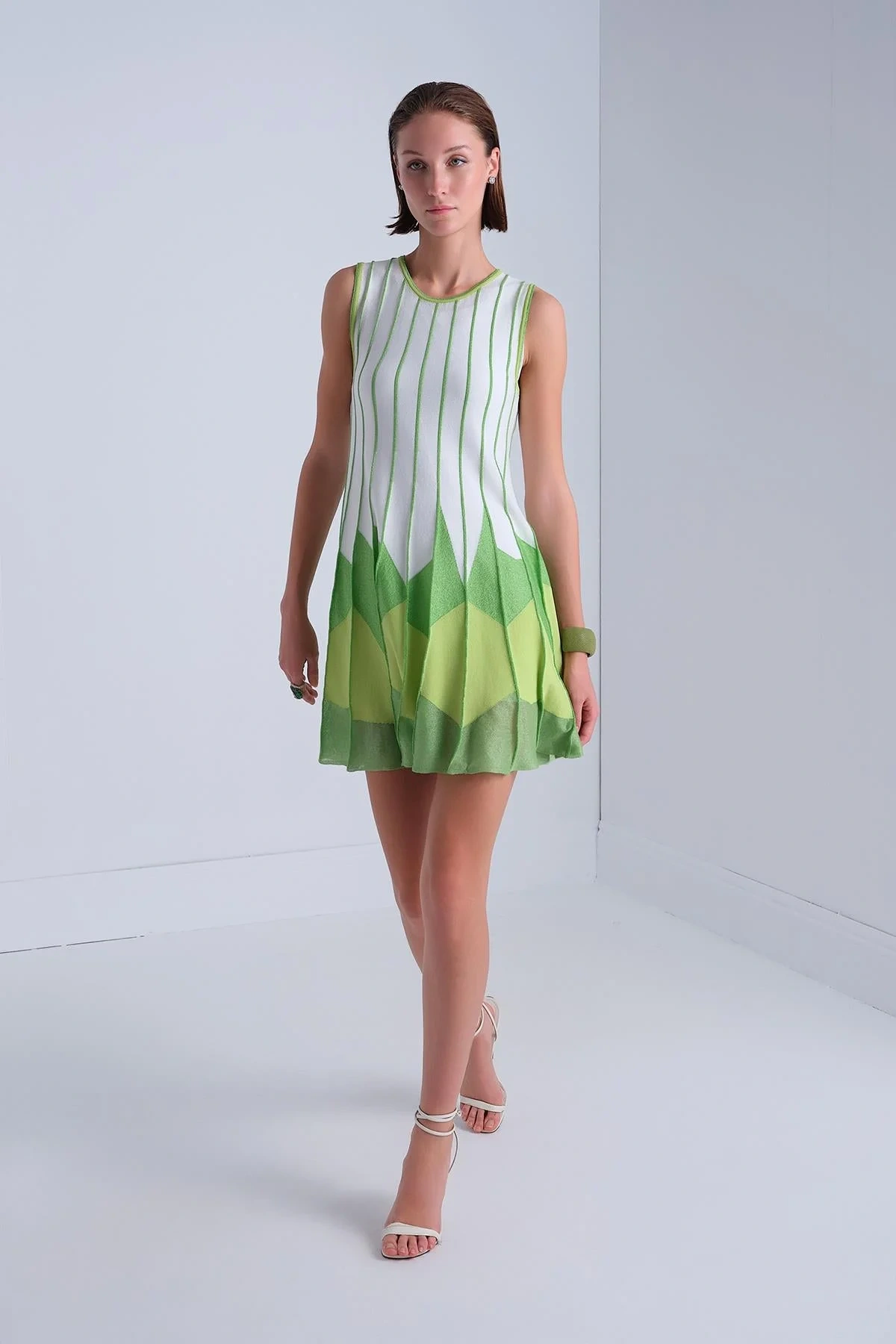 Join Us Etek Ucu Pileli Mini Elbise 2025S021