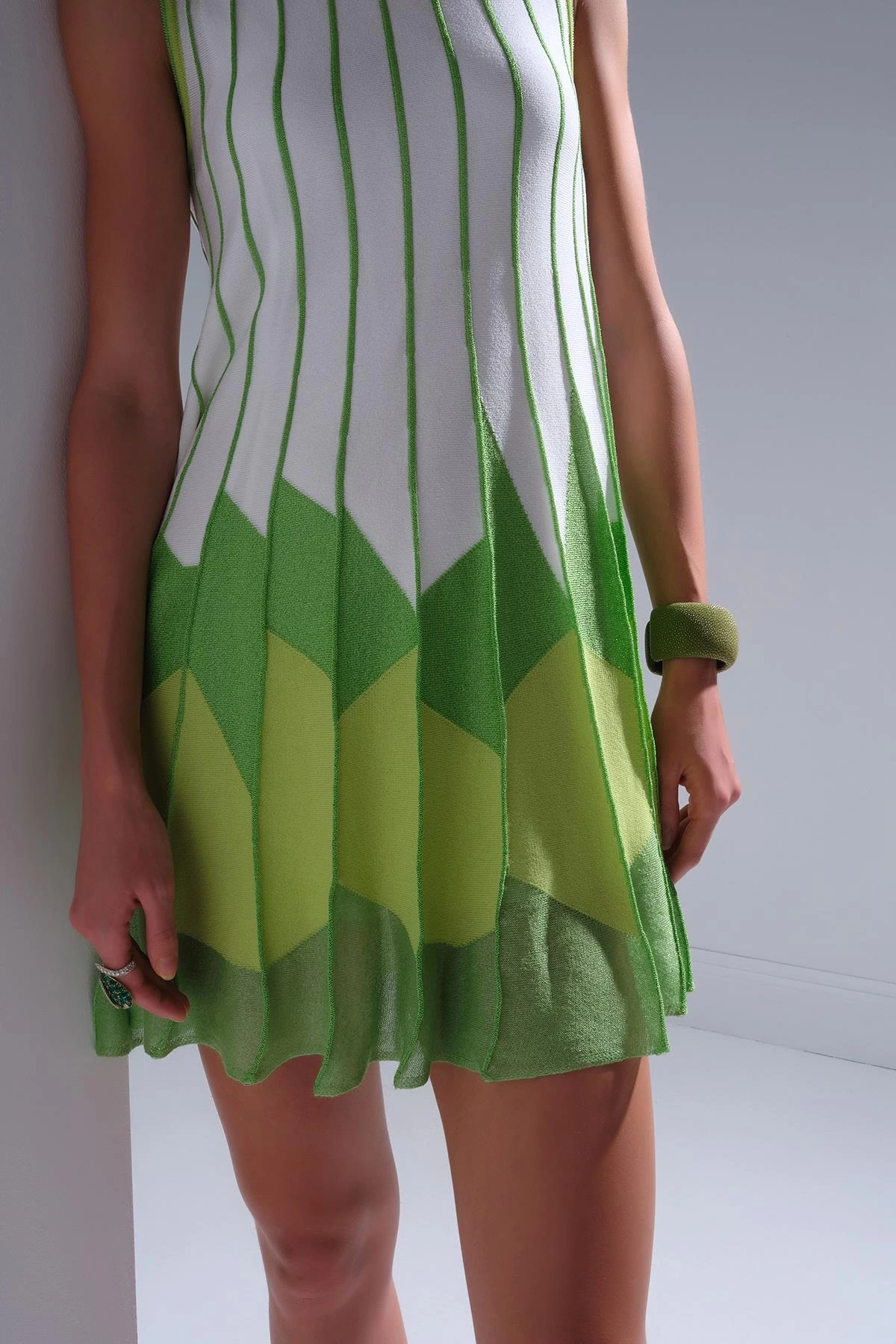 Join Us Etek Ucu Pileli Mini Elbise 2025S021