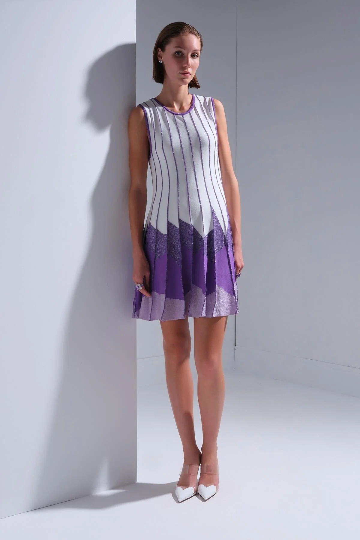 Join Us Etek Ucu Pileli Mini Elbise 2025S021