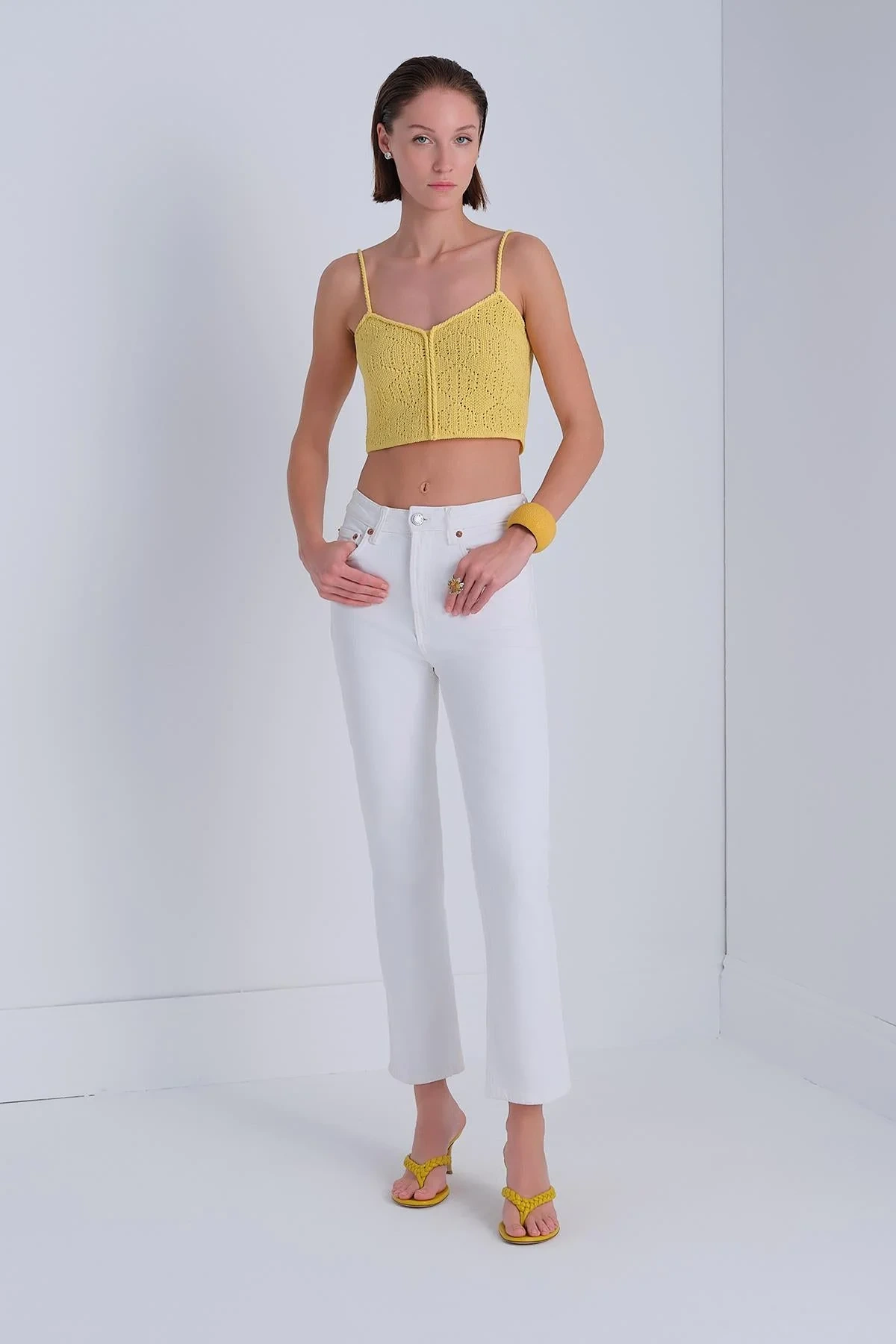 Join Us İp Askılı Crop Top 2025S019