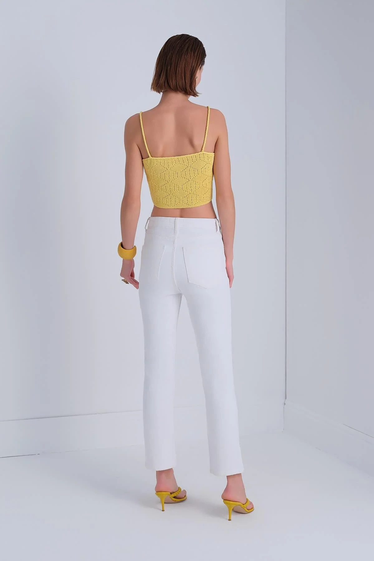 Join Us İp Askılı Crop Top 2025S019