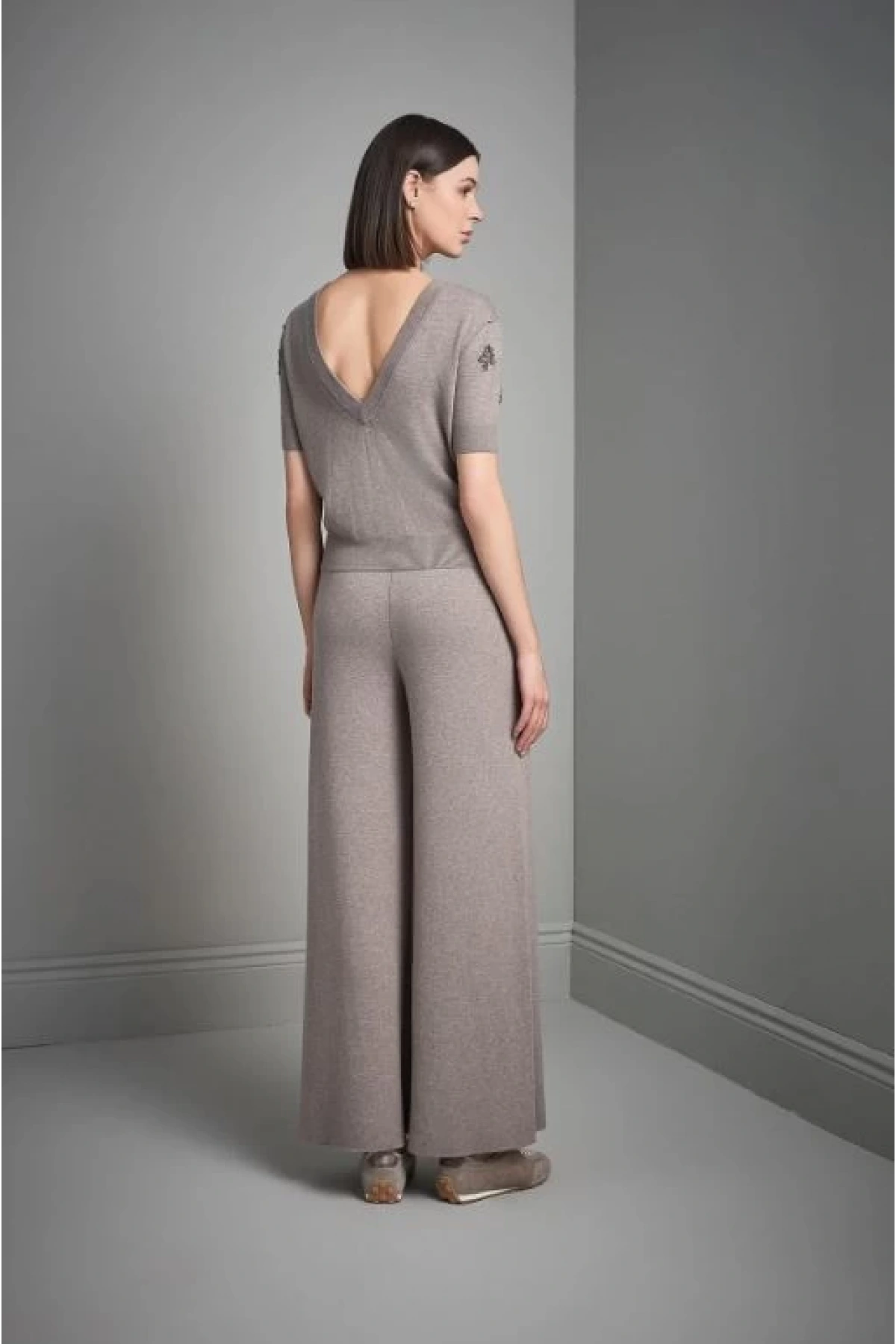 Join Us l Elişi Taş İşlemeli Triko Bluz 2526W163