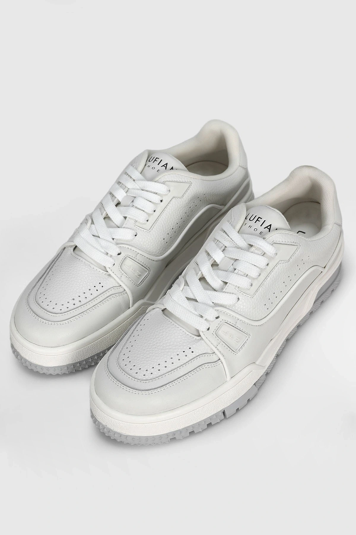 Lufian Albert Erkek Beyaz Deri Sneaker Ayakkabı 112230250