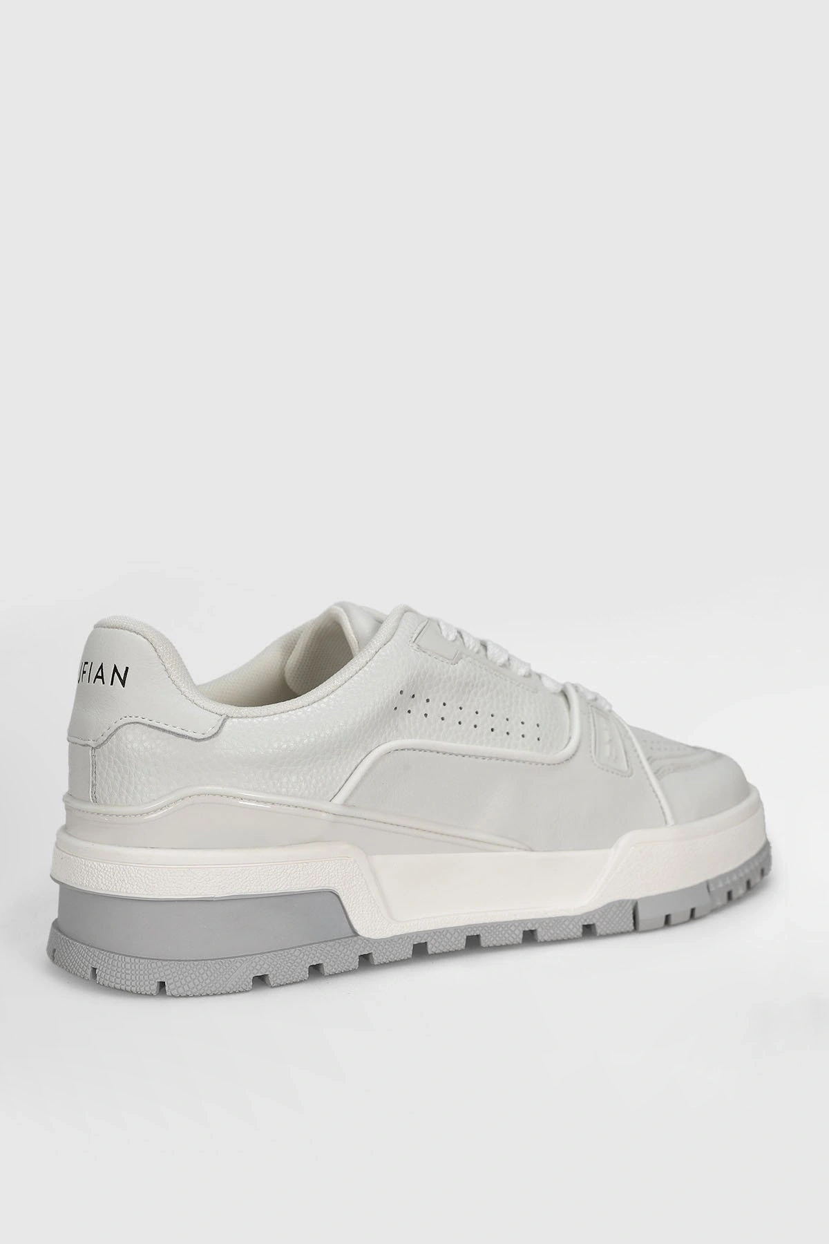 Lufian Albert Erkek Beyaz Deri Sneaker Ayakkabı 112230250