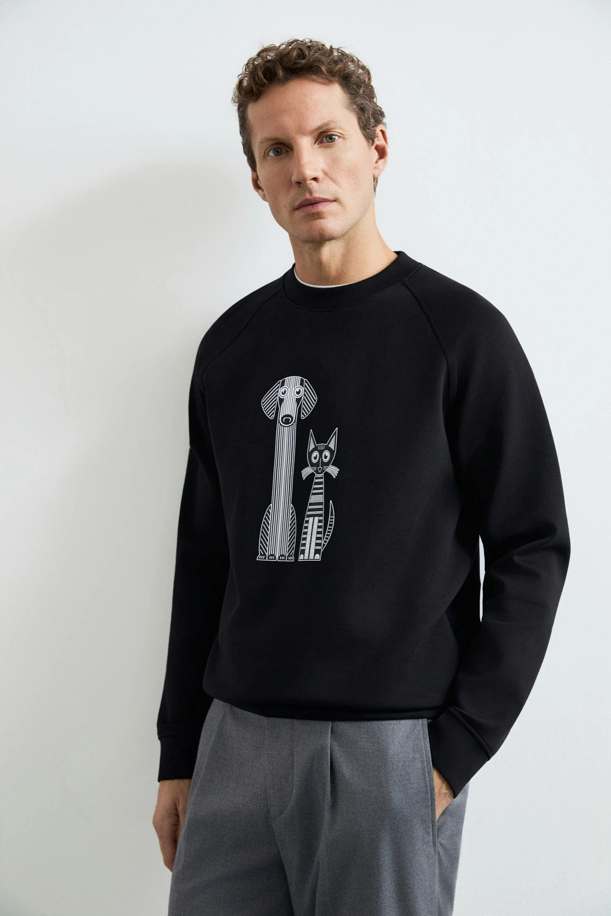 Lufian Alfred Erkek Sweatshirt 112030203