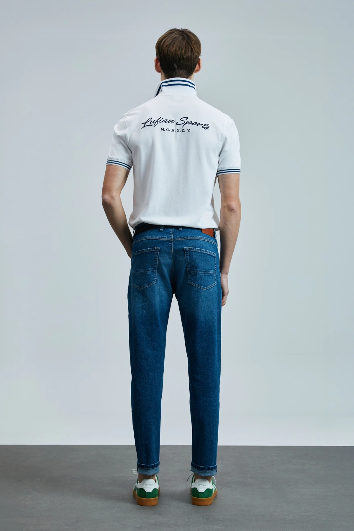 Lufian Erkek Anatol Slim Fit Mavi Pantolon 111200197