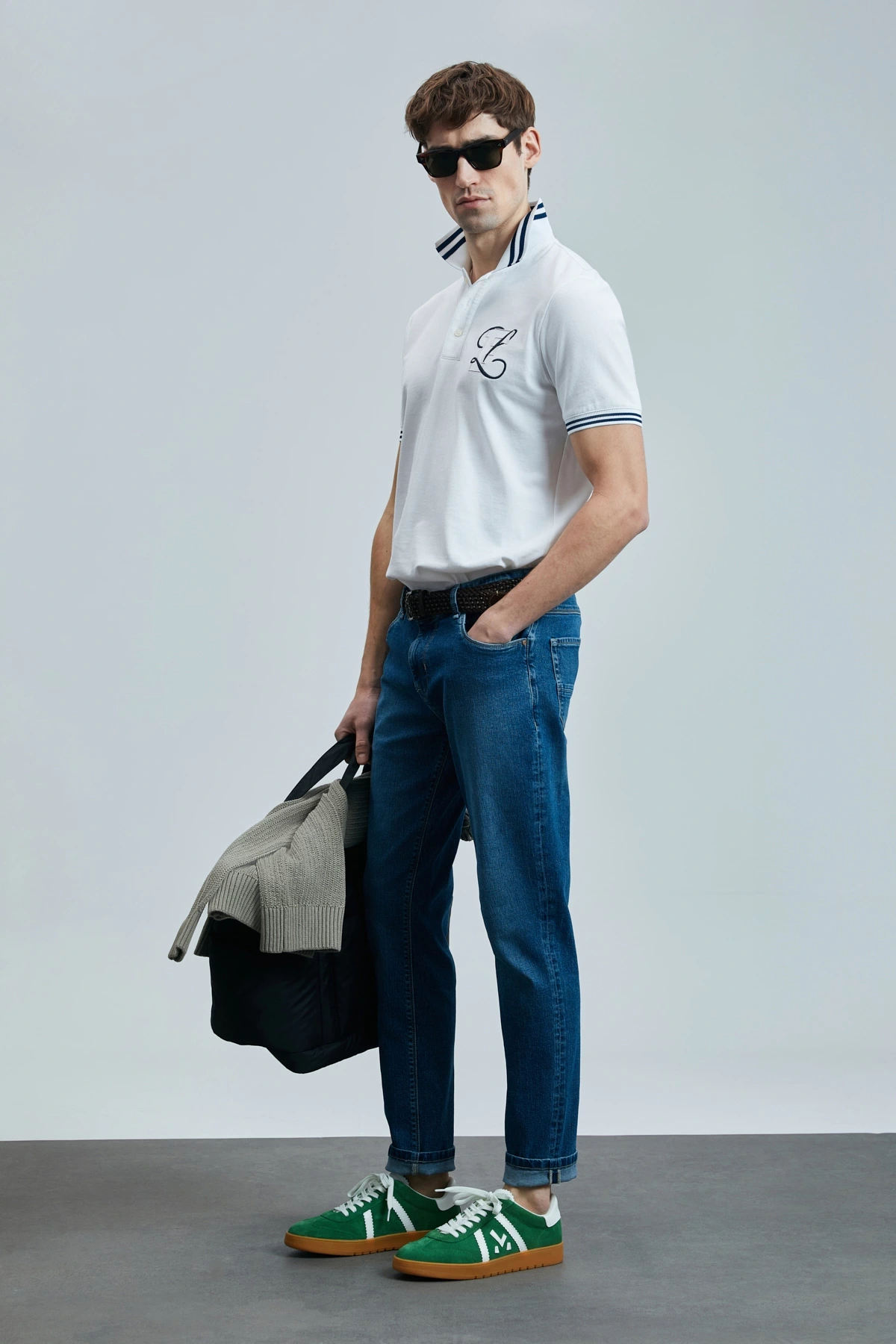 Lufian Erkek Anatol Slim Fit Mavi Pantolon 111200197