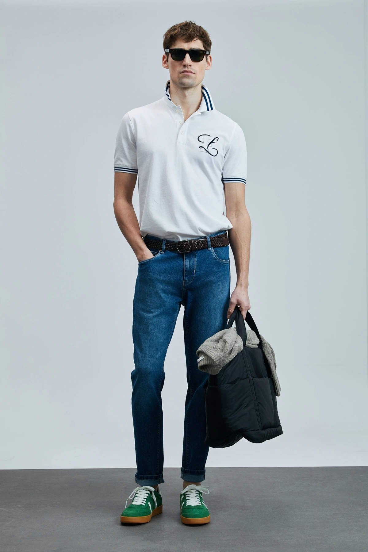 Lufian Erkek Anatol Slim Fit Mavi Pantolon 111200197