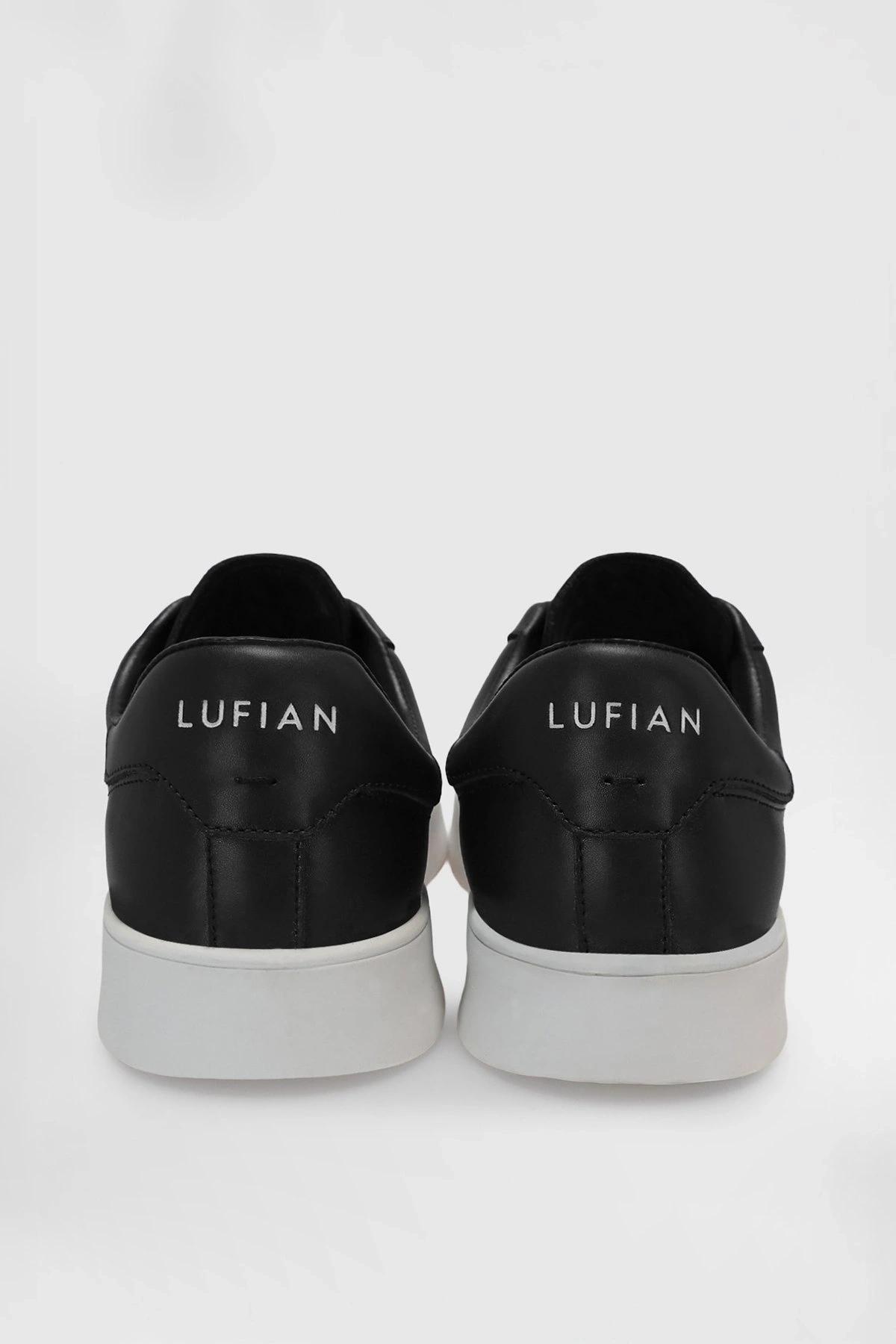 Lufian Anton Erkek Deri Siyah Sneaker 112230224