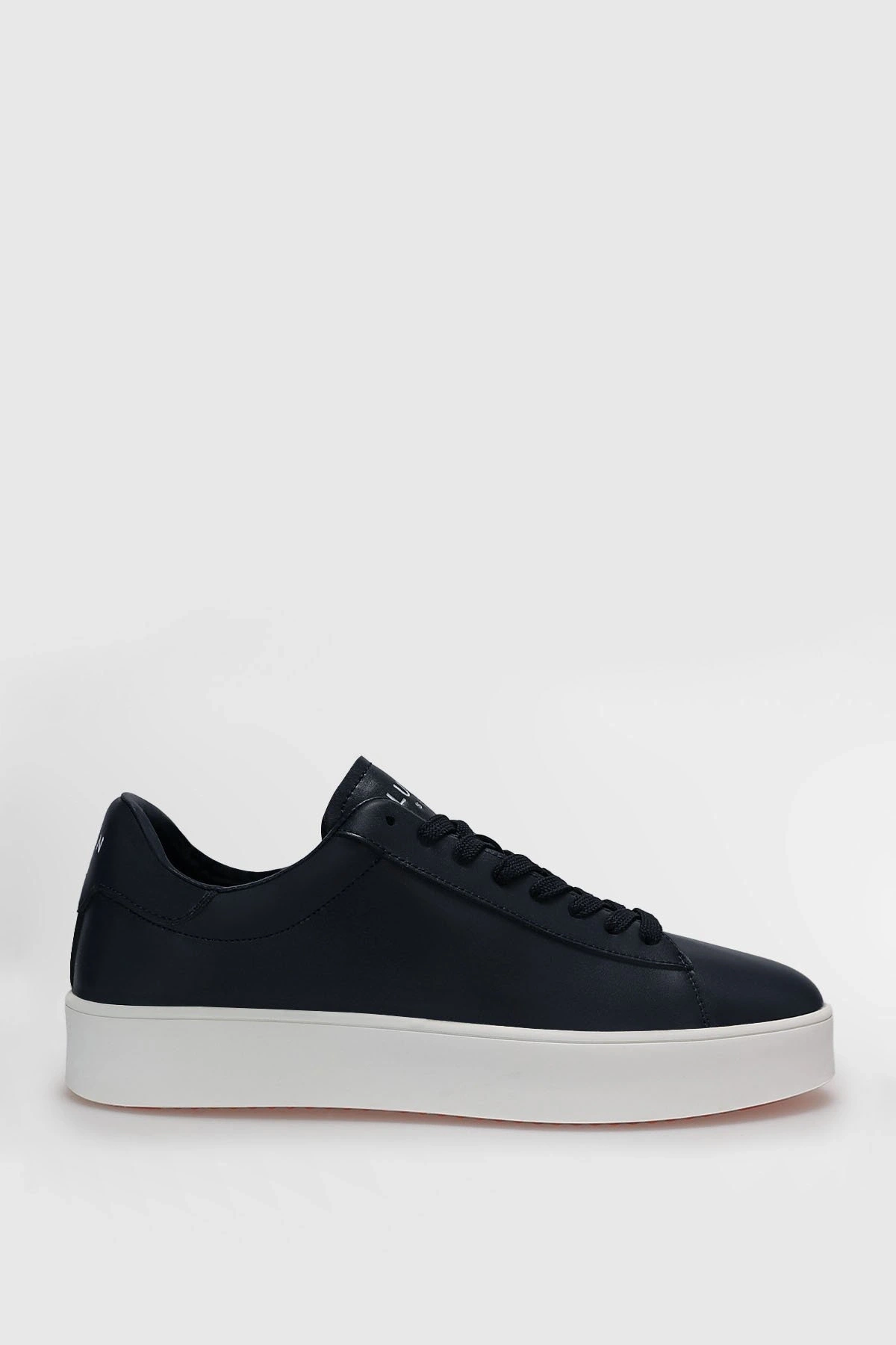 Lufian Anton Erkek Lacivert Deri Sneaker 112230224