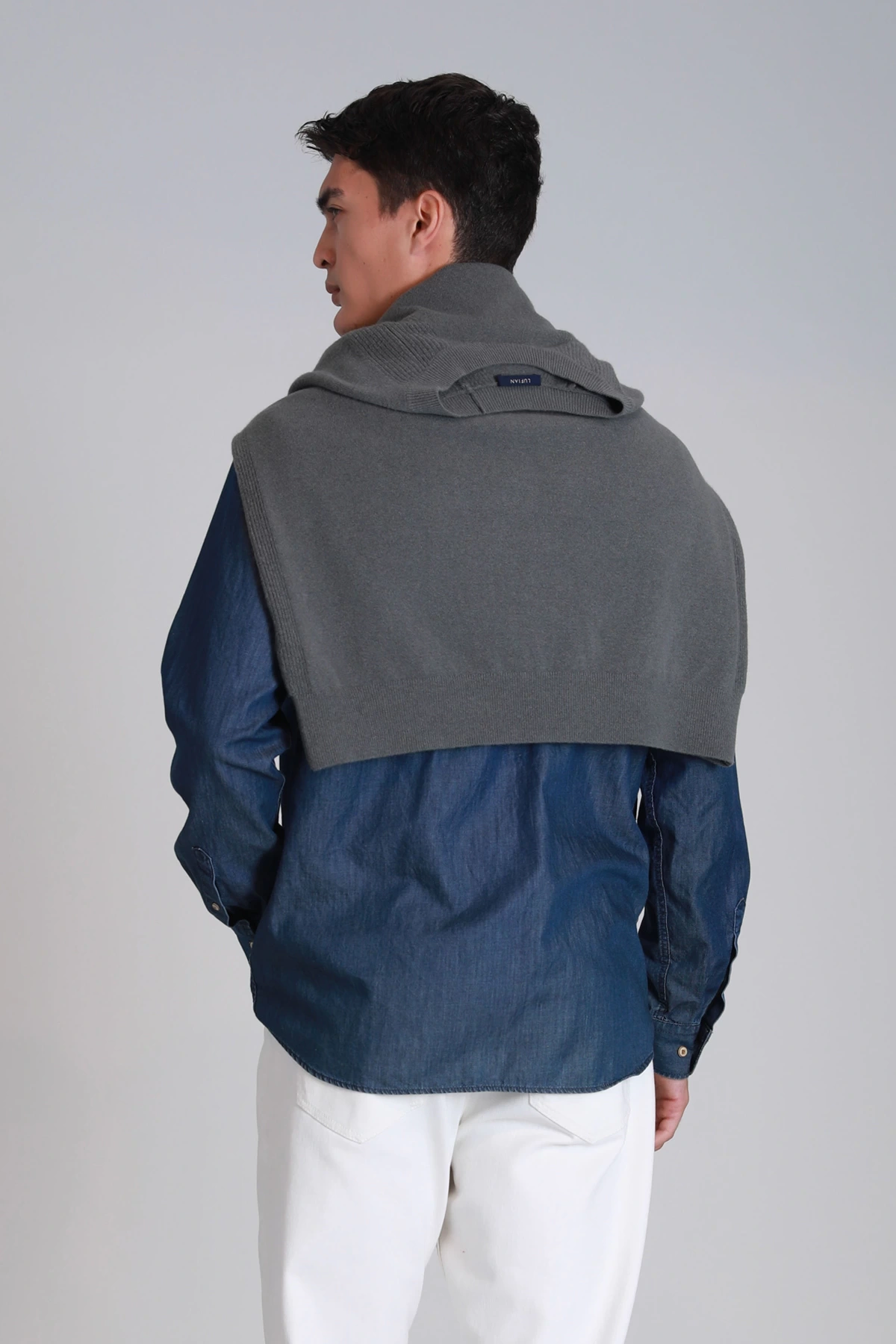 Lufian Erkek Armir Koyu Mavi Gömlek 112010665