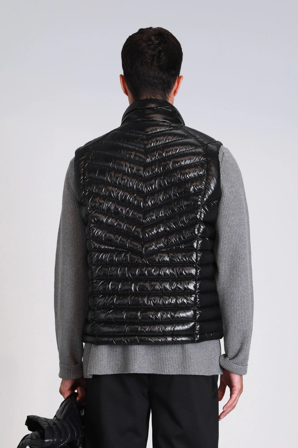 Lufian Axel Kaz Tüyü Siyah Erkek Yelek 112130024