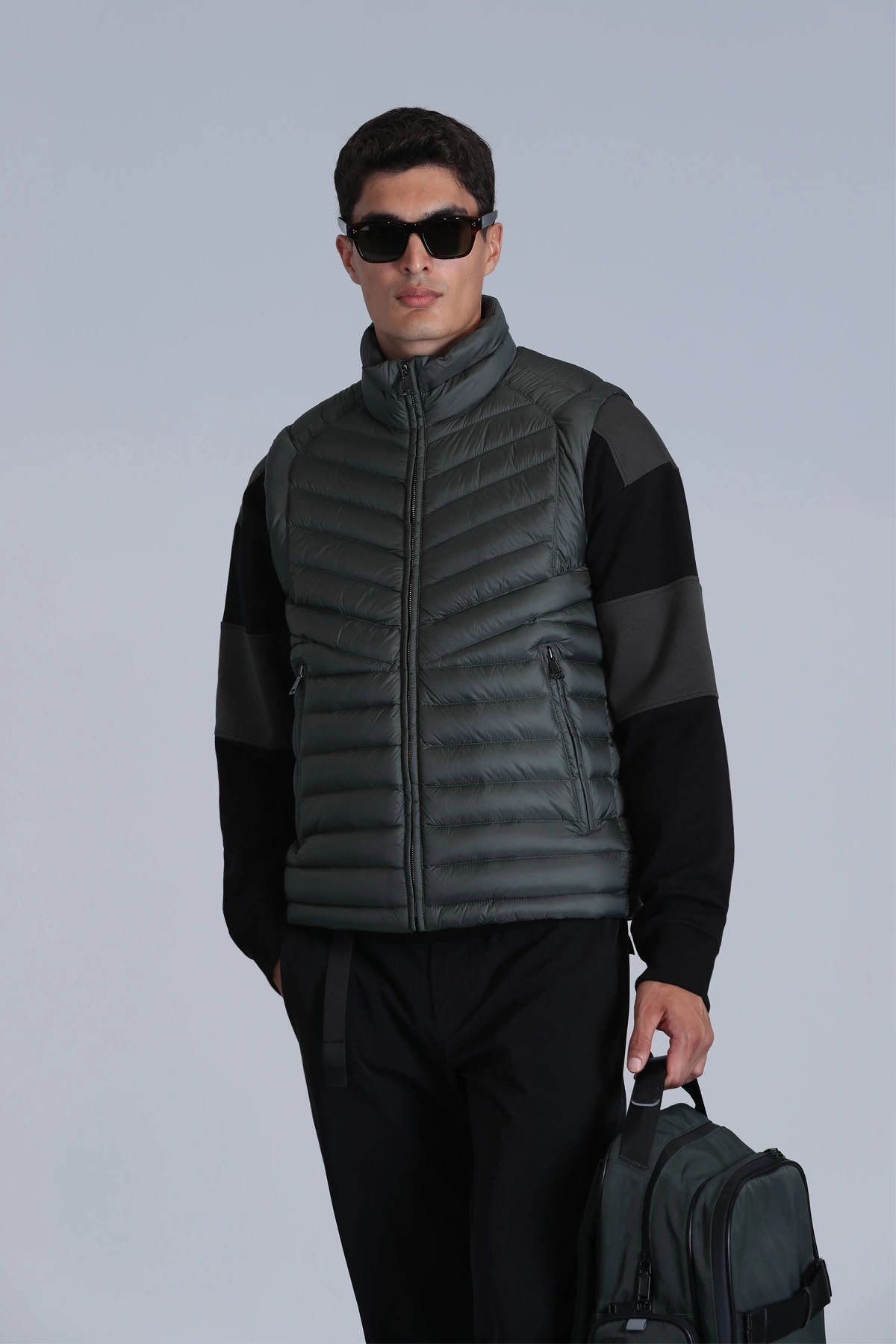 Lufian Axel Erkek Yeşil Yelek 112130024