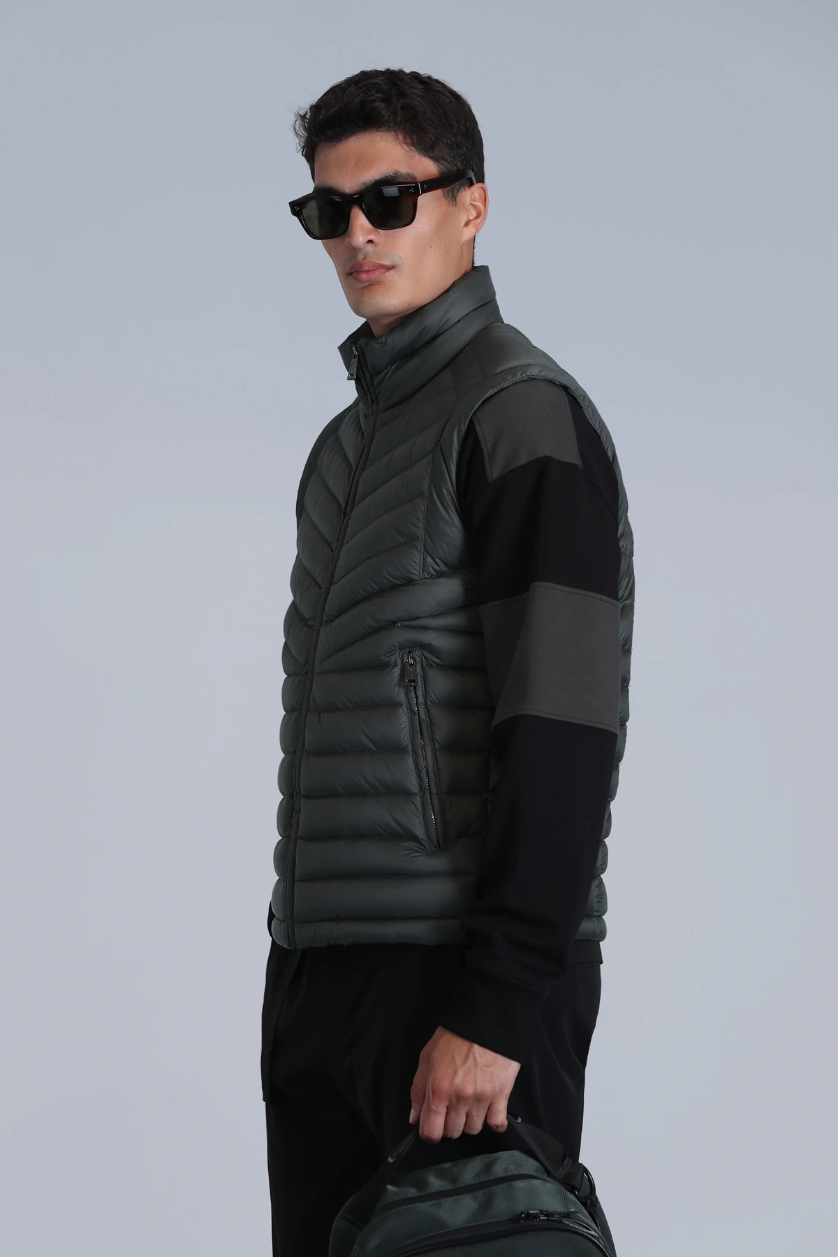 Lufian Axel Erkek Yeşil Yelek 112130024