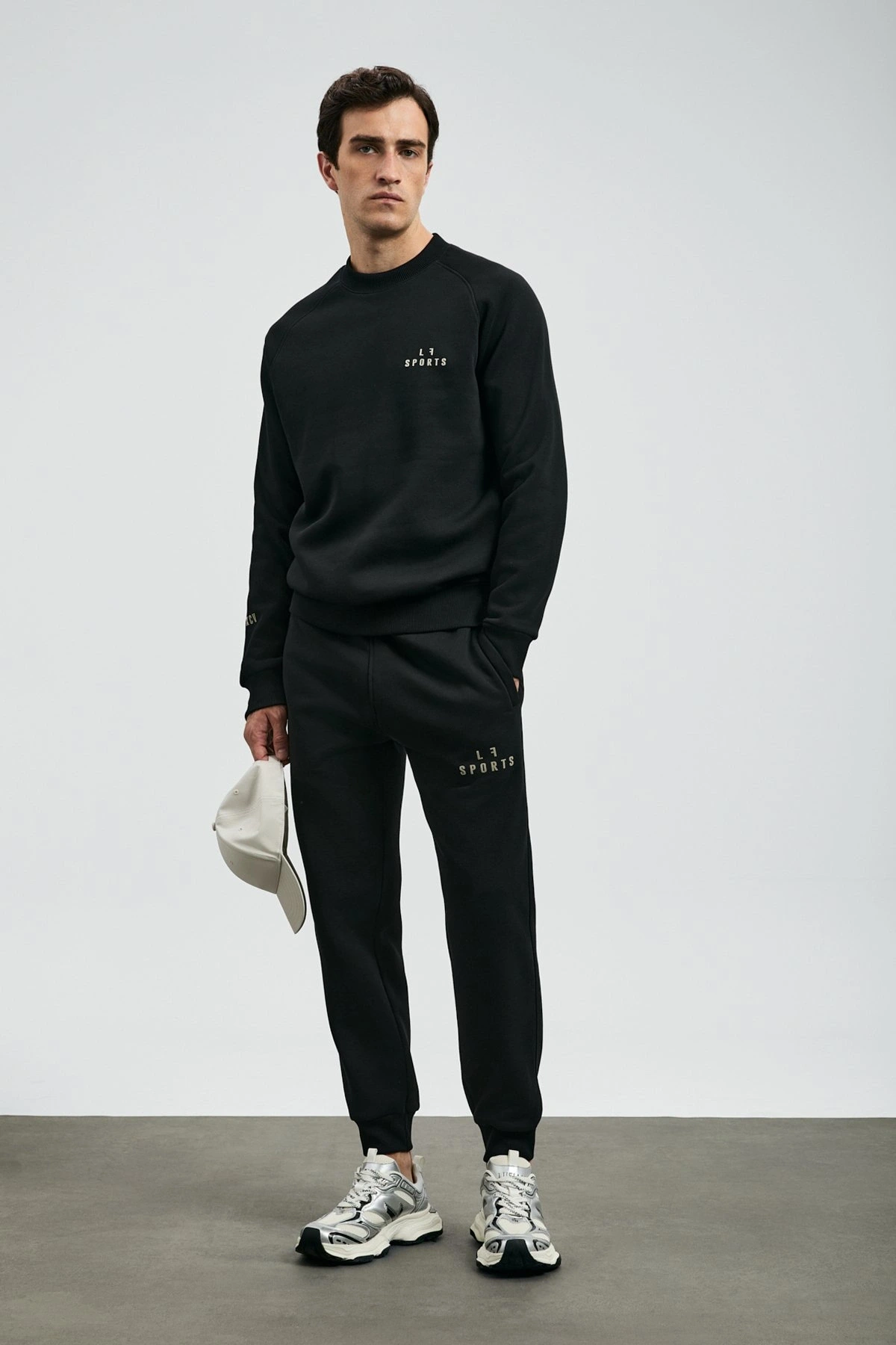 Lufian Beta Erkek Siyah Eşofman Altı 112050080