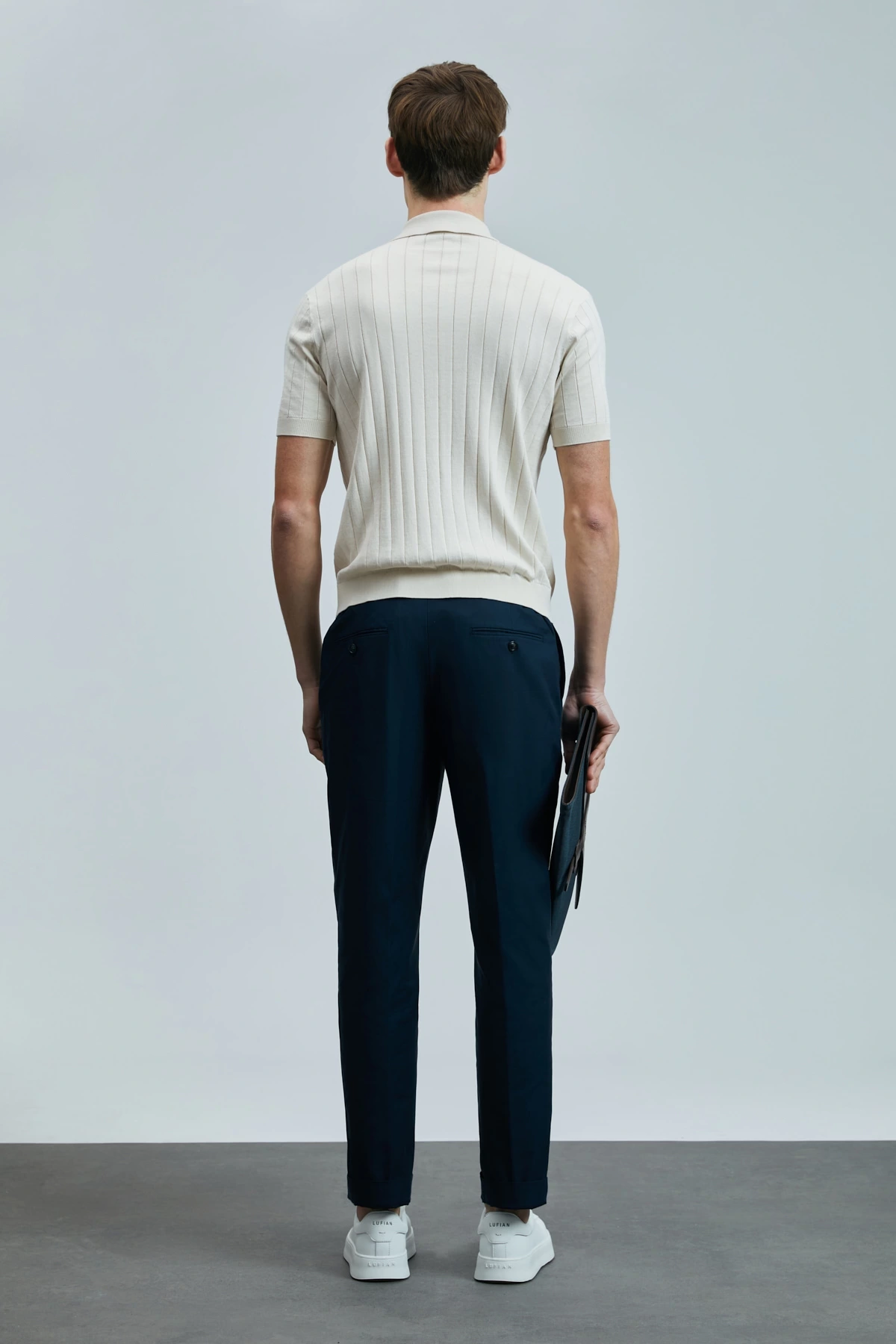 Lufian Erkek Bold Ekru T-Shirt 111090108