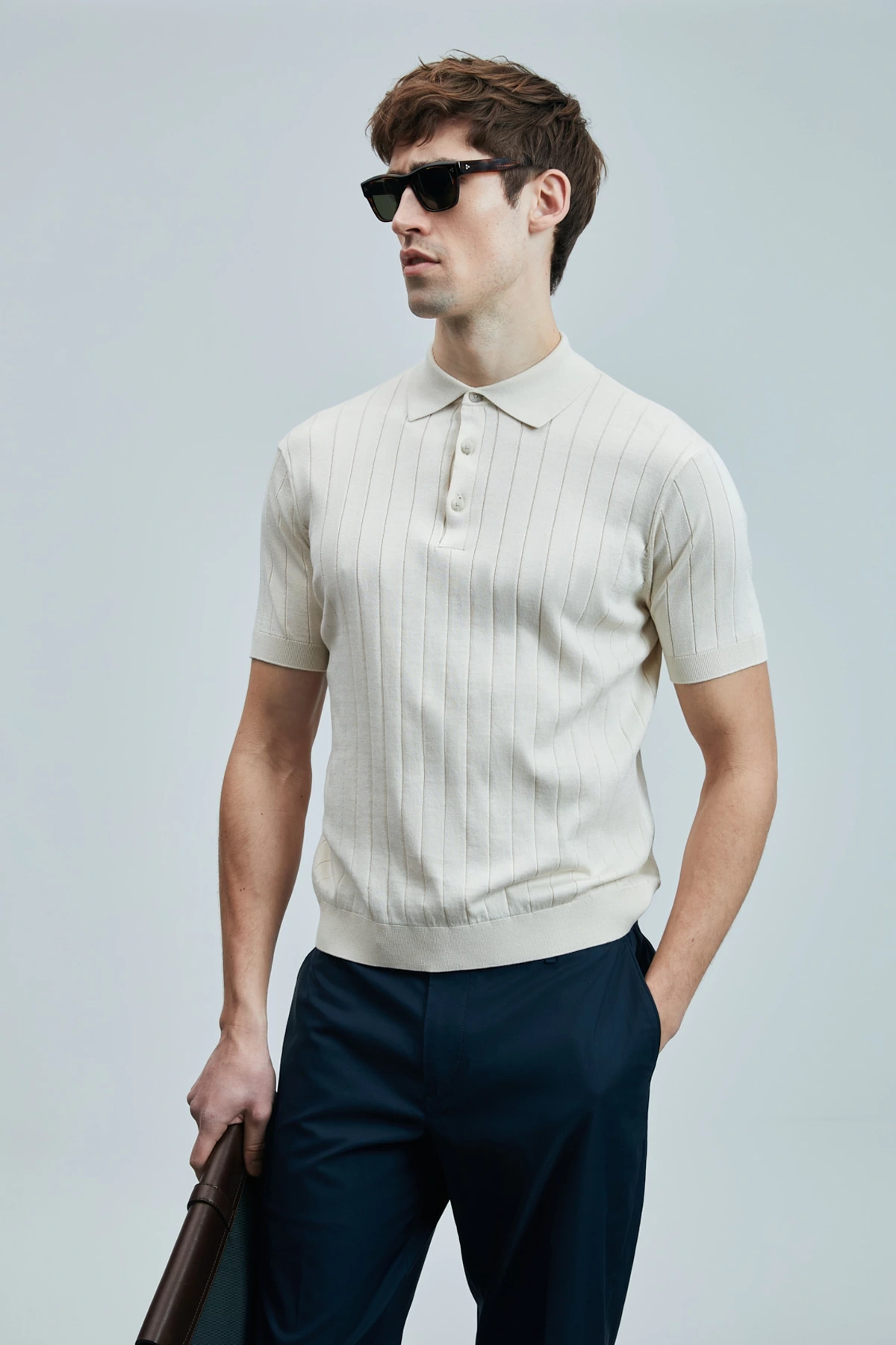 Lufian Erkek Bold Ekru T-Shirt 111090108