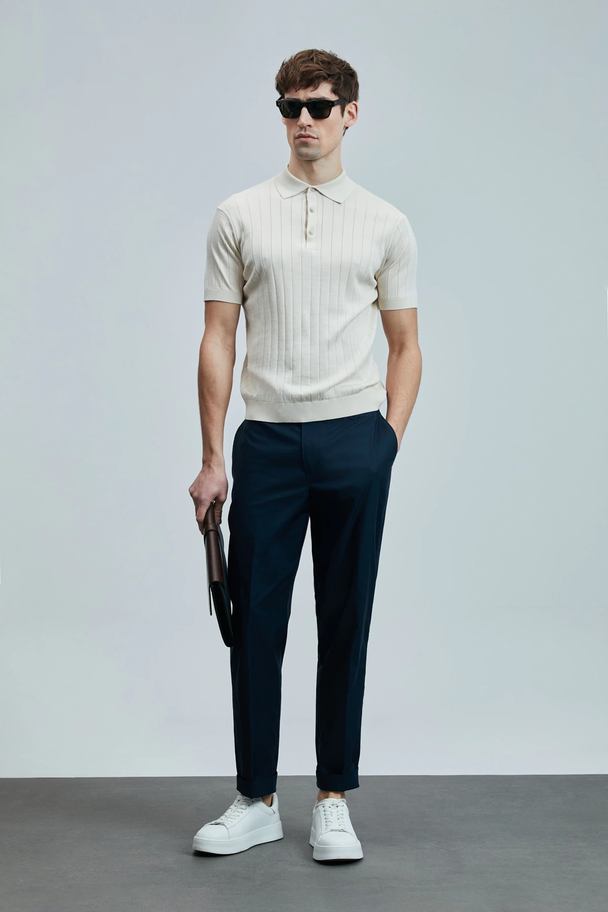 Lufian Erkek Bold Ekru T-Shirt 111090108