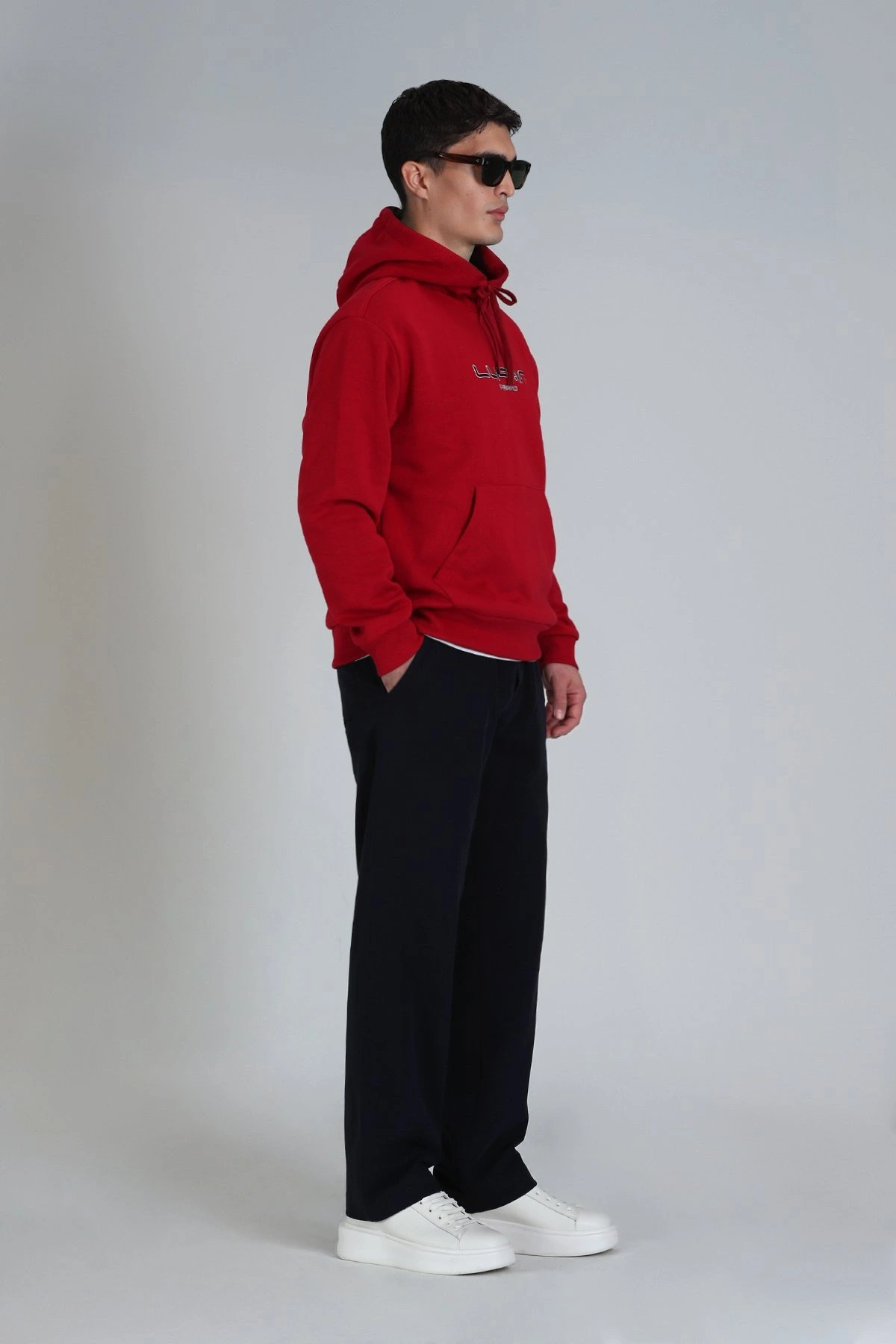 Lufian Brave Erkek Kırmızı Sweatshirt 112030152