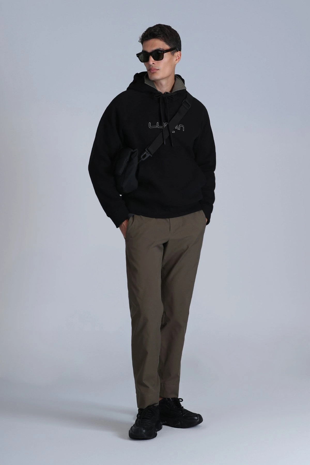 Lufian Brave Erkek Siyah Sweatshirt 112030152