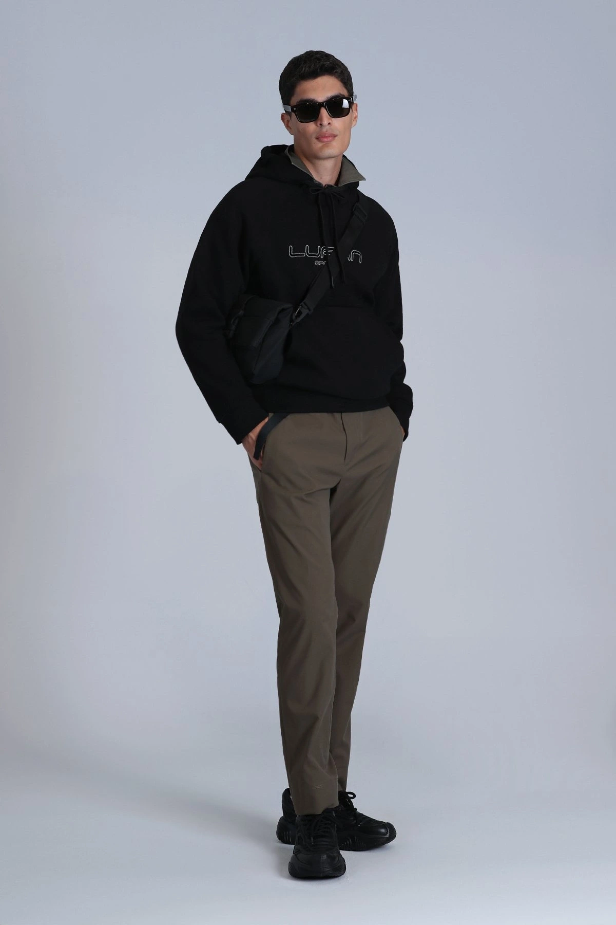 Lufian Brave Erkek Siyah Sweatshirt 112030152