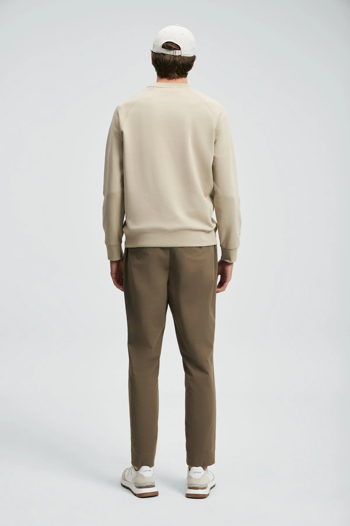 Lufian Erkek Cooper Bej Sweatshirt 112030177