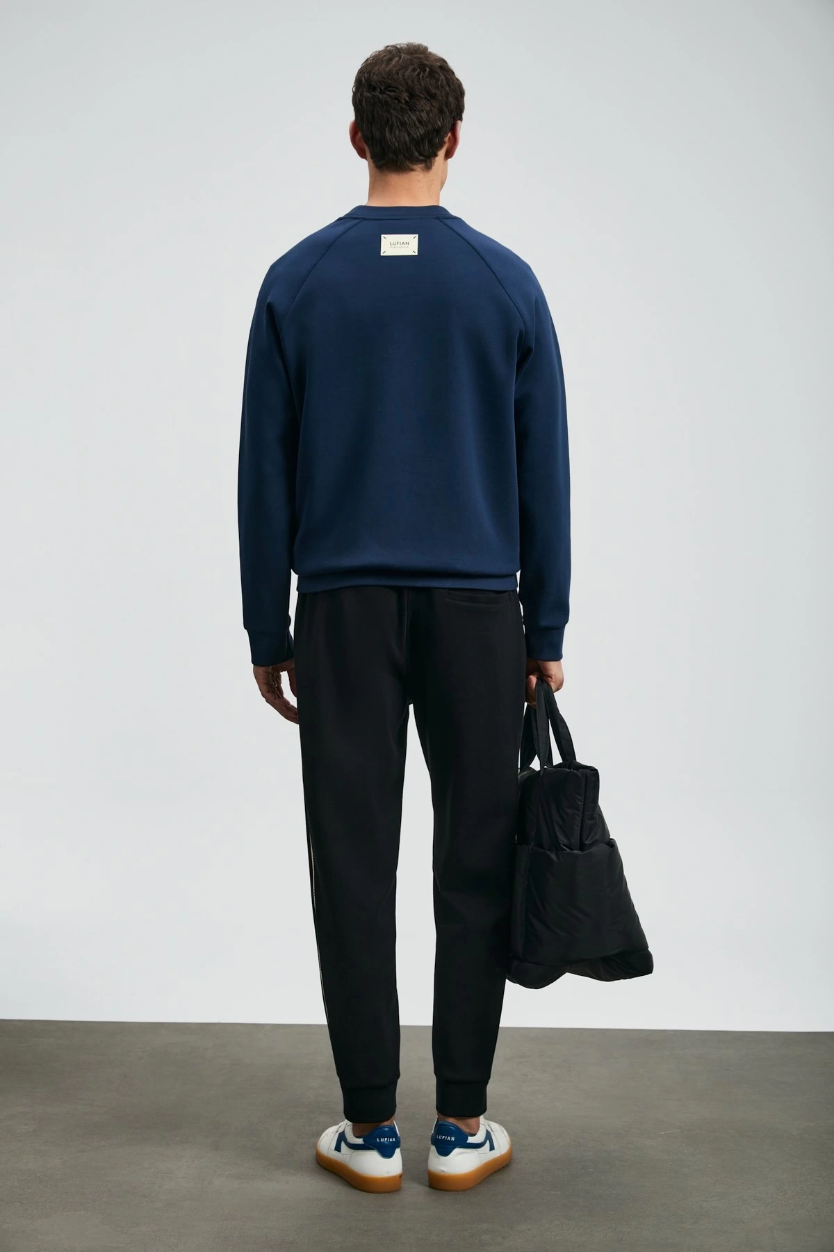 Lufian Erkek Cosmo Lacivert Sweatshirt 112030181