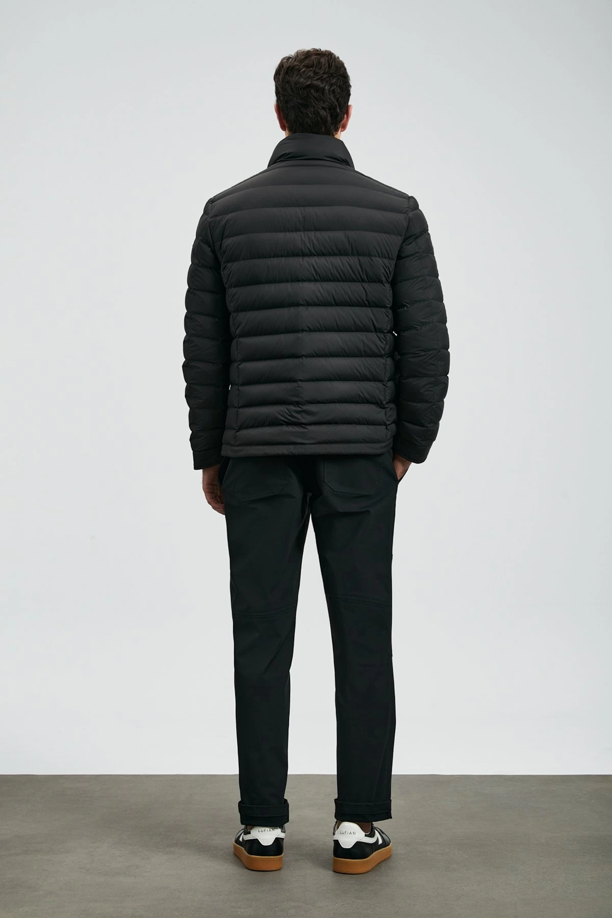 Lufian Daniel Kaz Tüyü Erkek Siyah Mont 112120242