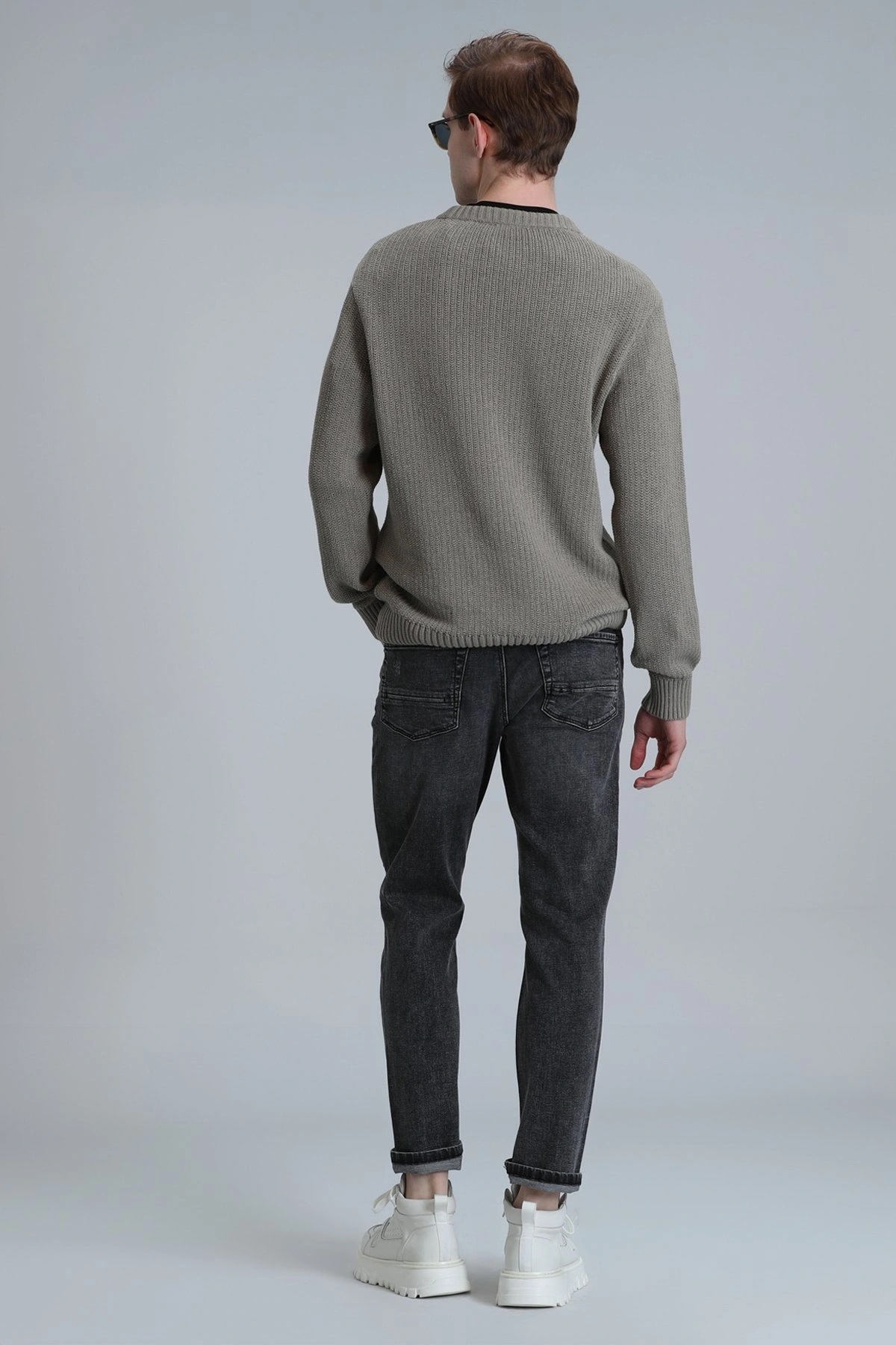 Lufian Duffy Erkek Siyah Jean Pantolon 111200176