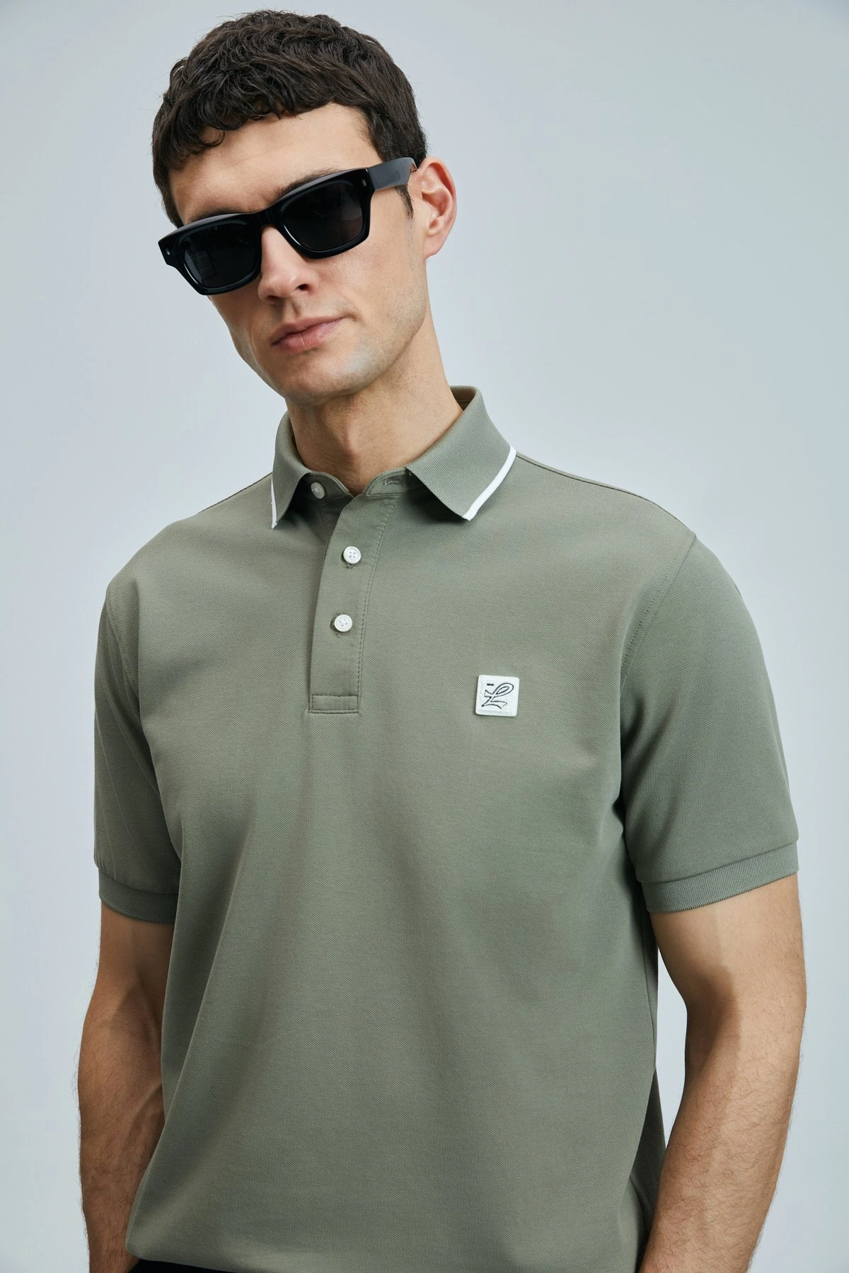 Lufian Echo Erkek Yeşil T-Shirt 111040211