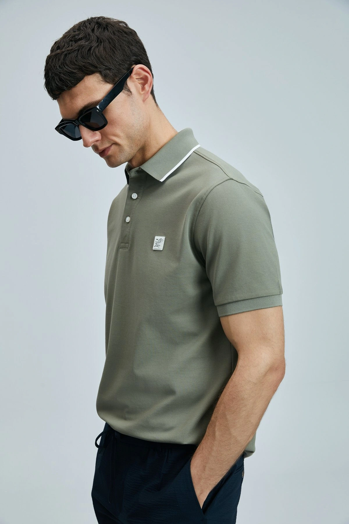 Lufian Echo Erkek Yeşil T-Shirt 111040211
