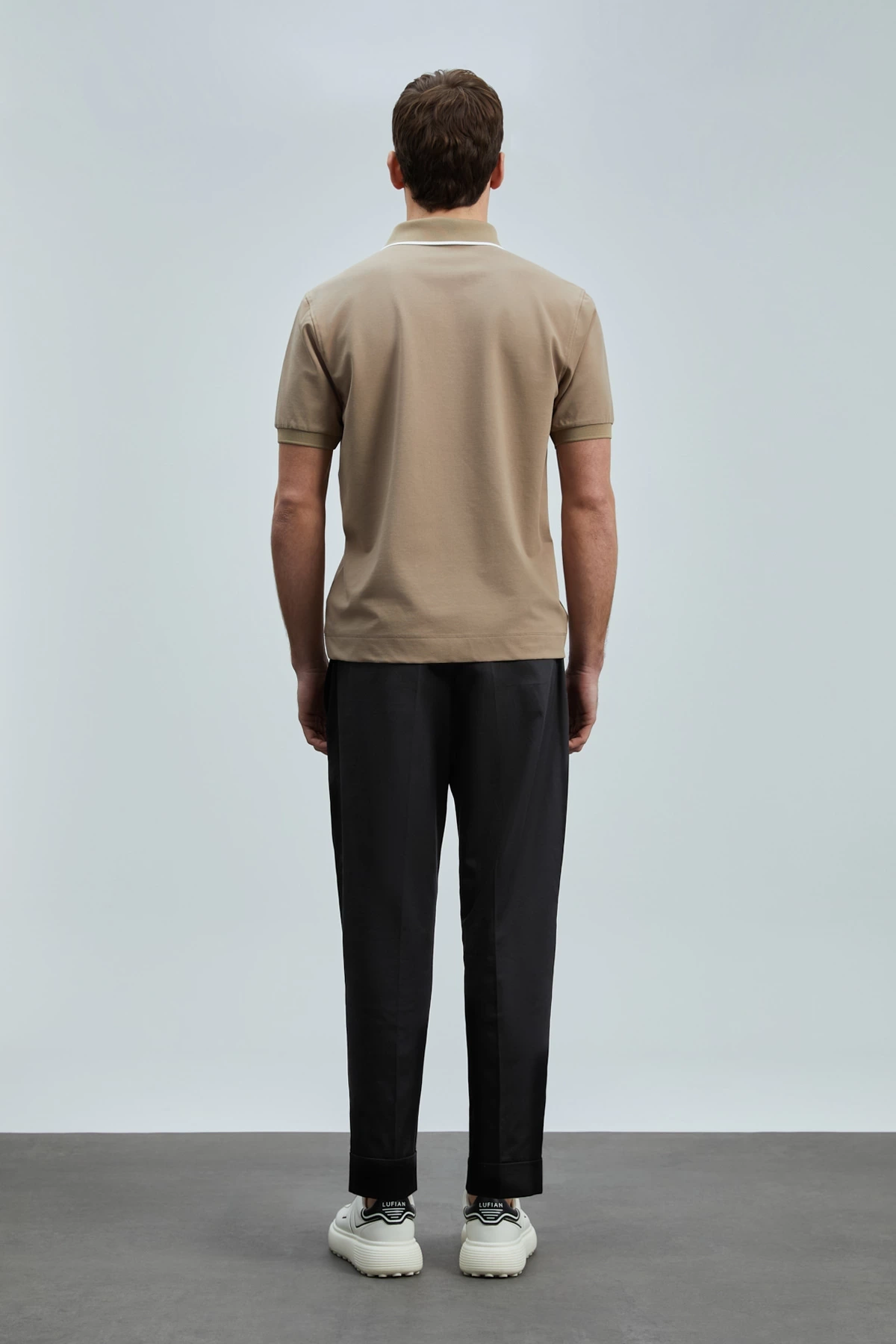 Lufian Erkek Echo Toprak Rengi T-Shirt 111040211