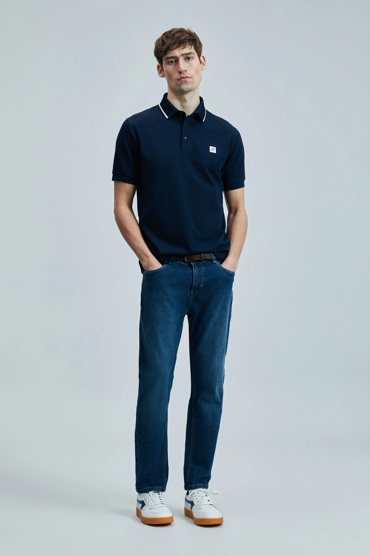 Lufian Erkek Echo Lacivert T-Shirt 111040211