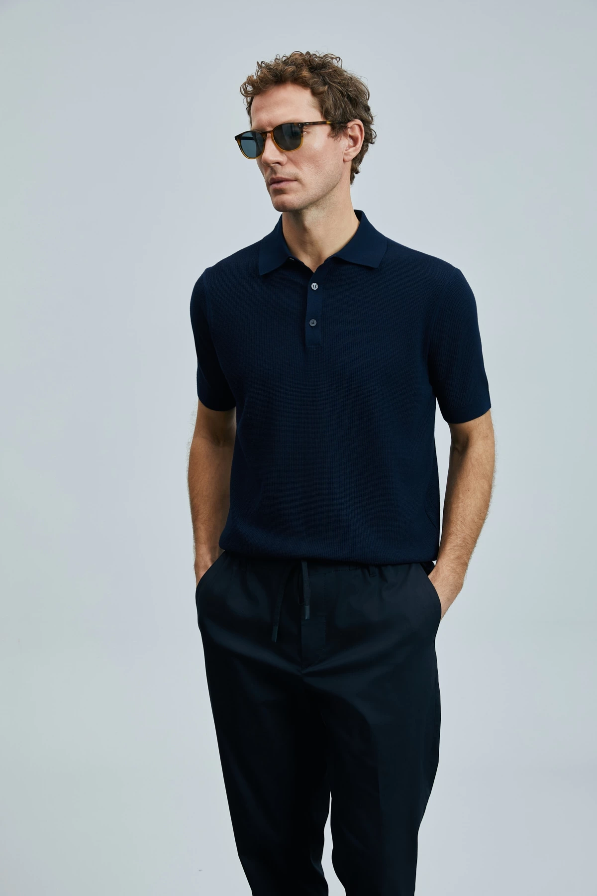 Lufian Erkek Edwin Lacivert T-Shirt 111090114